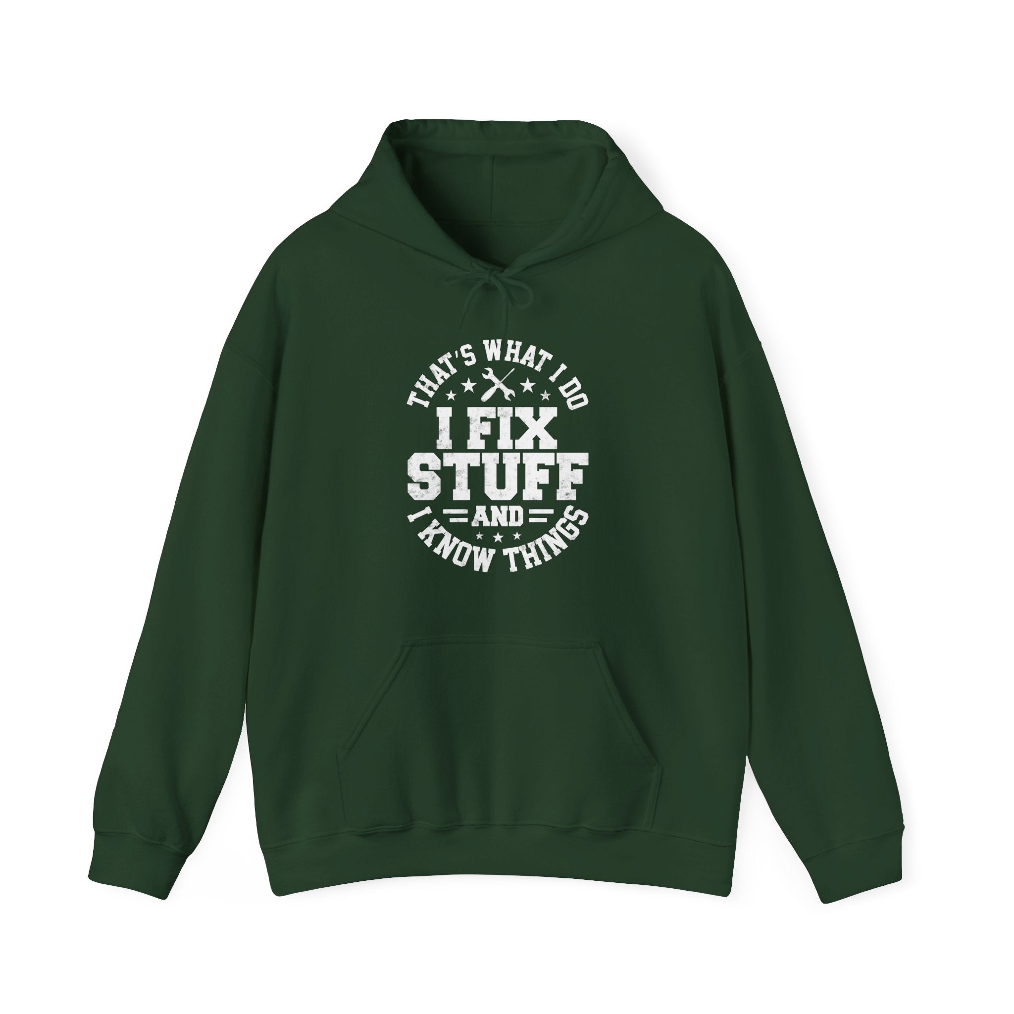Men's Graphic Hooded Sweatshirt - That's What I Do | Hoodie by atgodanddesigns