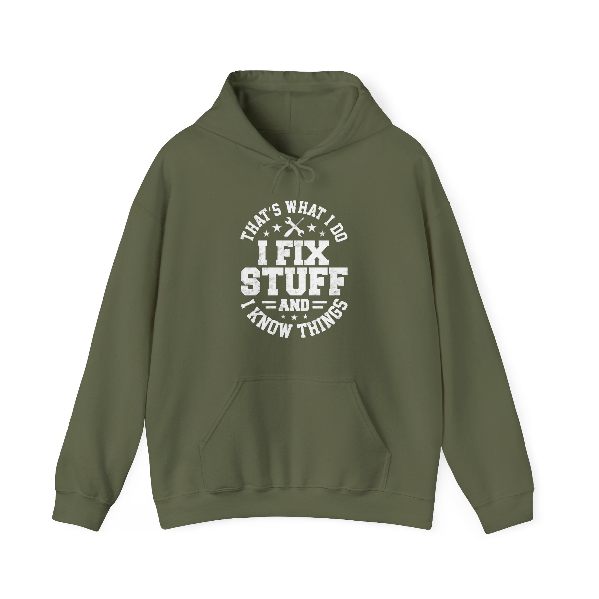 Men's Graphic Hooded Sweatshirt - That's What I Do | Hoodie by atgodanddesigns