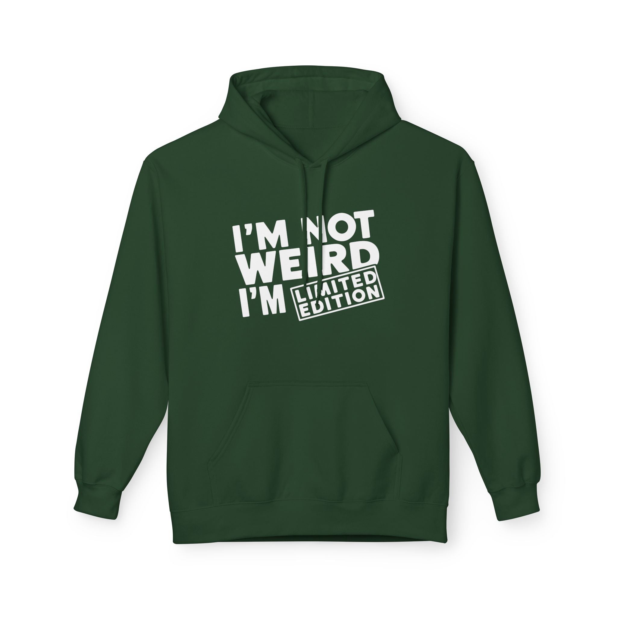 Men's Graphic Hoodie - I'm Not Weird I'm Limited Edition | Hoodie by atgodanddesigns