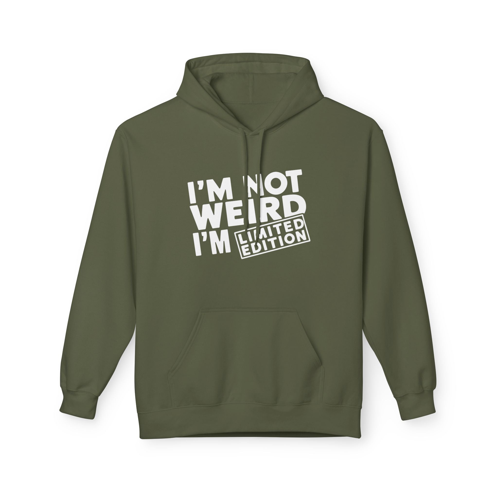Men's Graphic Hoodie - I'm Not Weird I'm Limited Edition | Hoodie by atgodanddesigns
