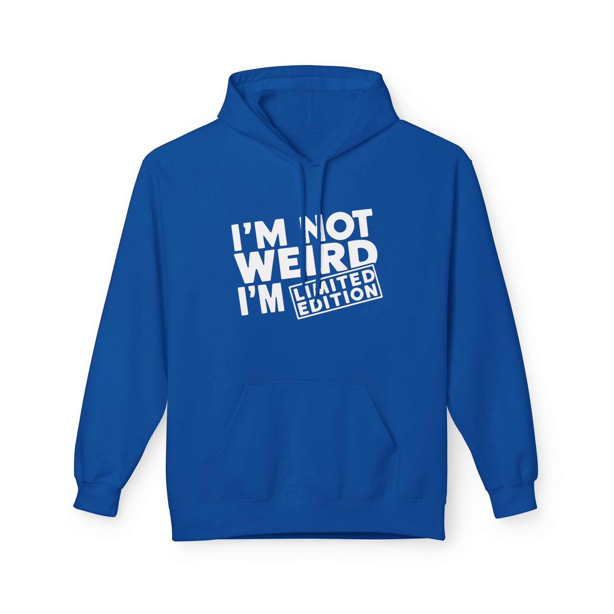 Men's Graphic Hoodie - I'm Not Weird I'm Limited Edition | Hoodie by atgodanddesigns