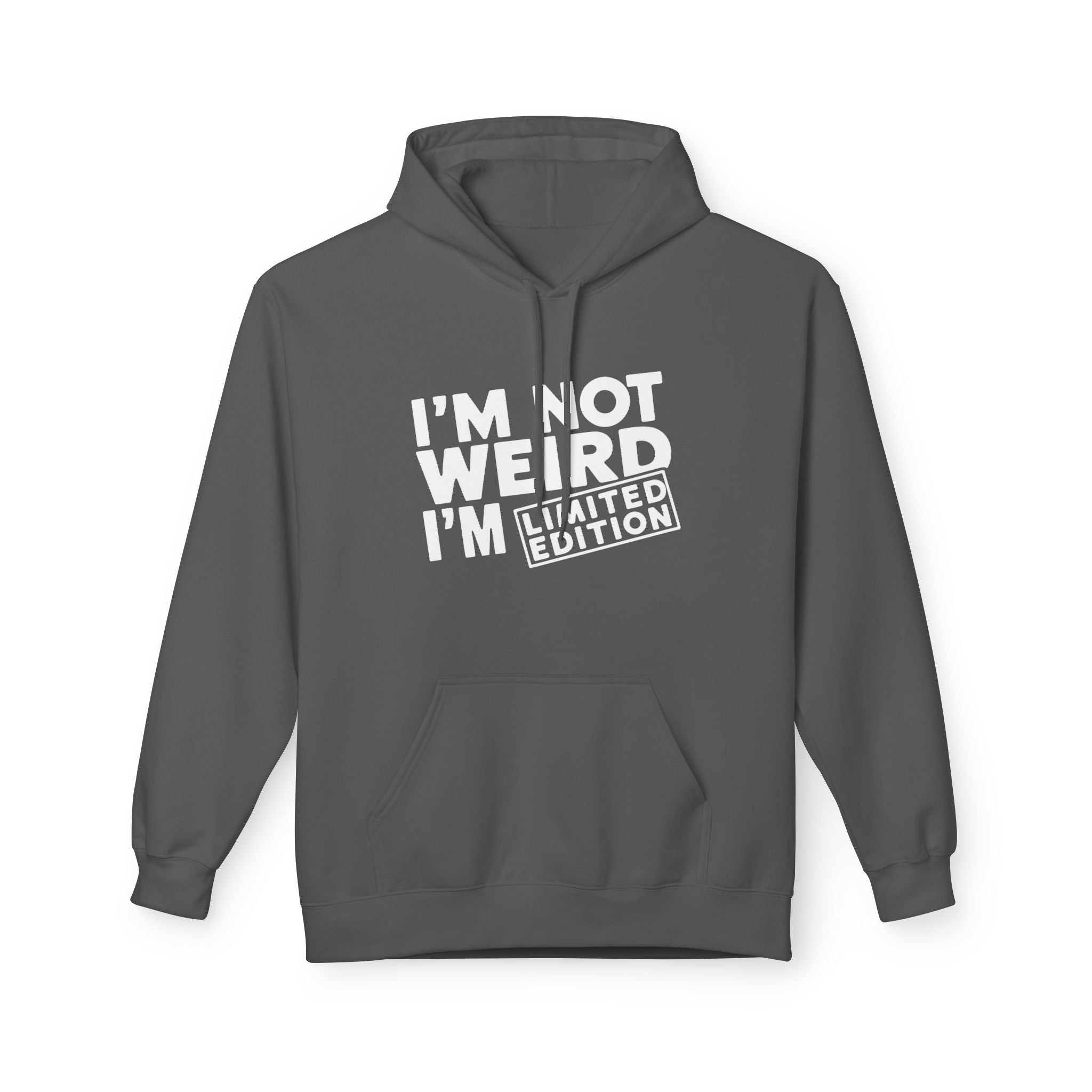 Men's Graphic Hoodie - I'm Not Weird I'm Limited Edition | Hoodie by atgodanddesigns