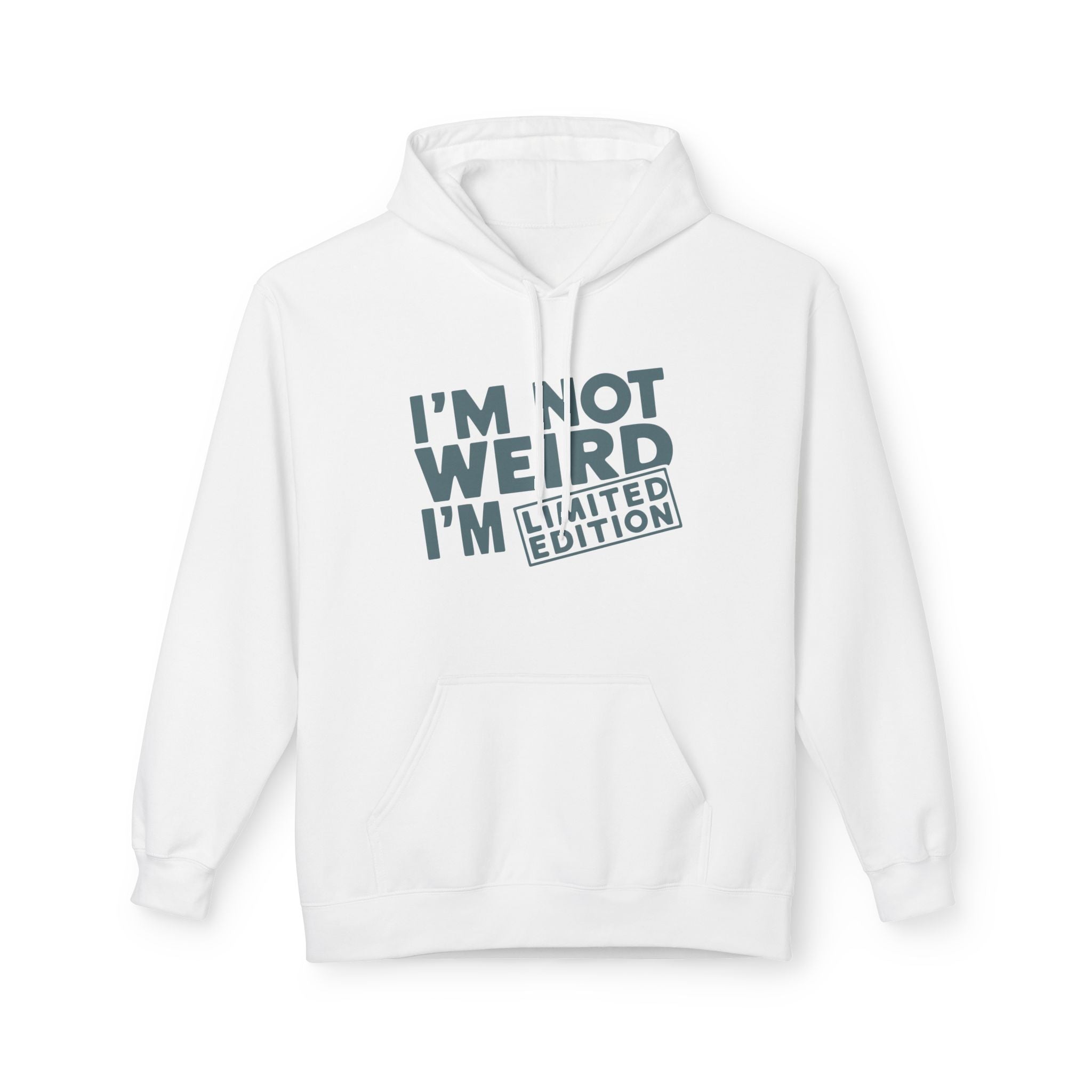 Men's Graphic Hoodie - I'm Not Weird I'm Limited Edition | Hoodie by atgodanddesigns