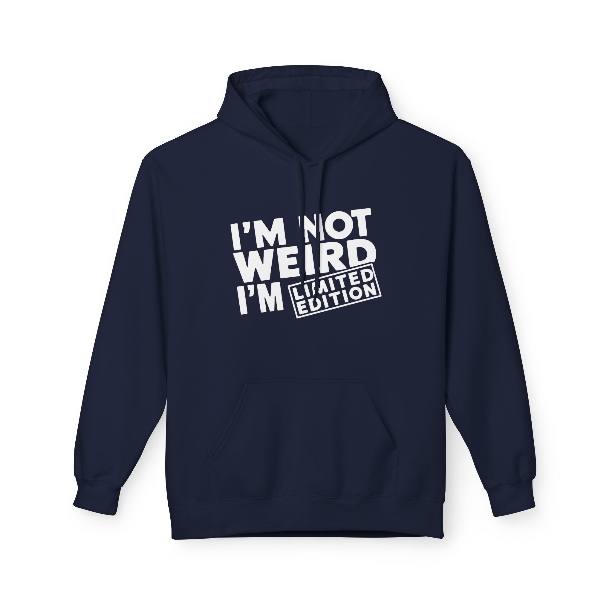 Men's Graphic Hoodie - I'm Not Weird I'm Limited Edition | Hoodie by atgodanddesigns
