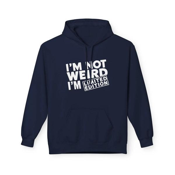 Men's Graphic Hoodie - I'm Not Weird I'm Limited Edition | Hoodie by atgodanddesigns