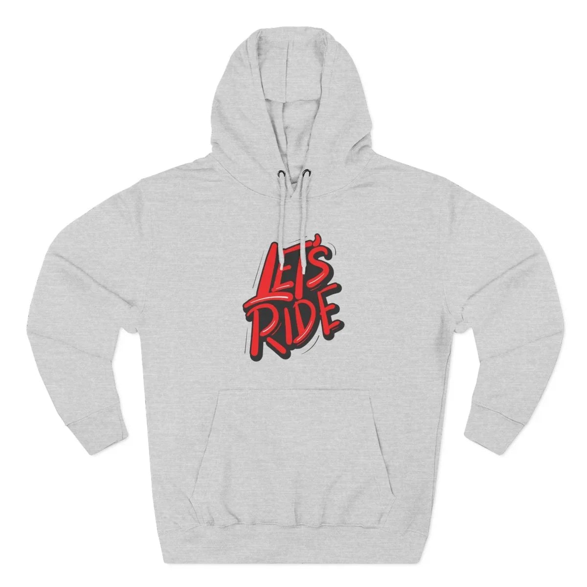 Men's Graphic Hoodie - Let's Ride | Hoodie by atgodanddesigns