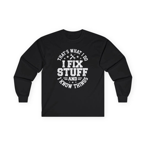 Men's Graphic Long Sleeve T-Shirt - That's What I Do | Long - sleeve by atgodanddesigns