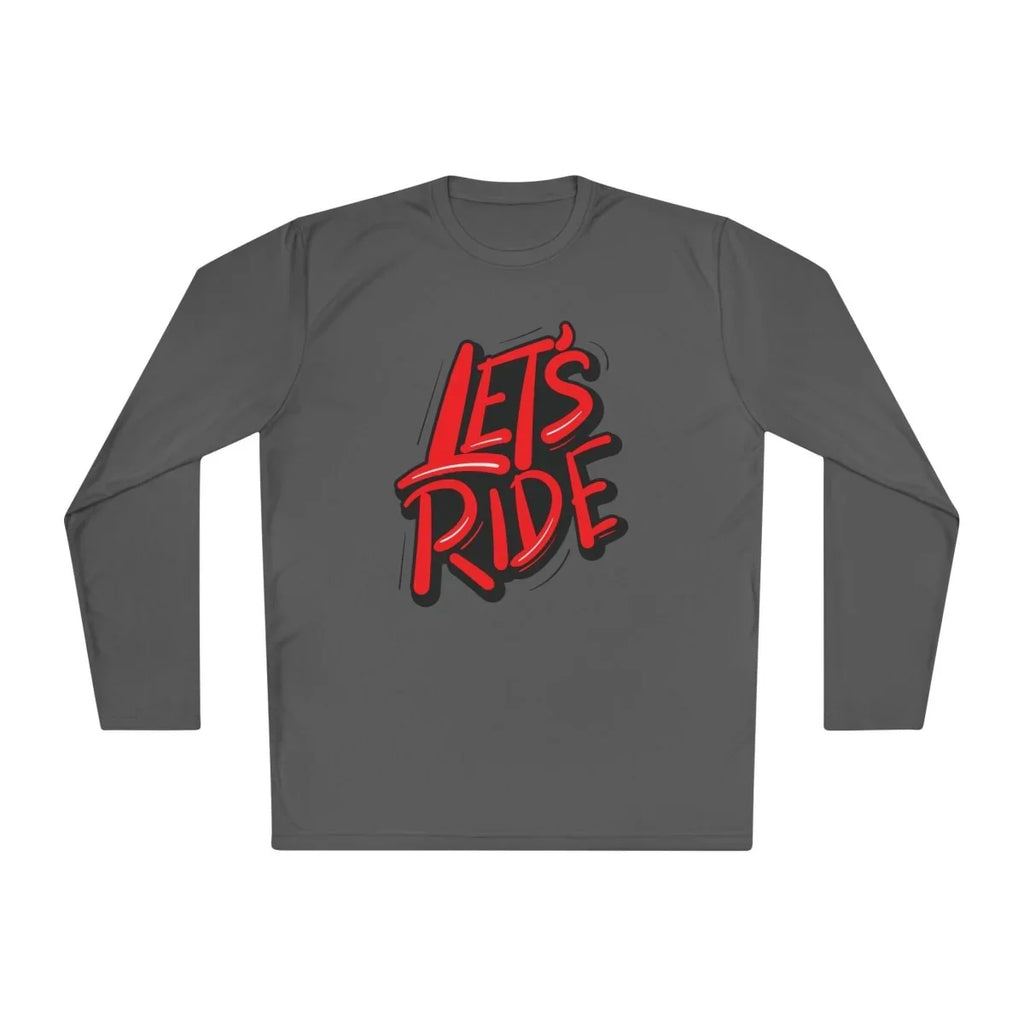 Men's Graphic Long Sleeve Tee - Let's Ride | Long - sleeve by atgodanddesigns