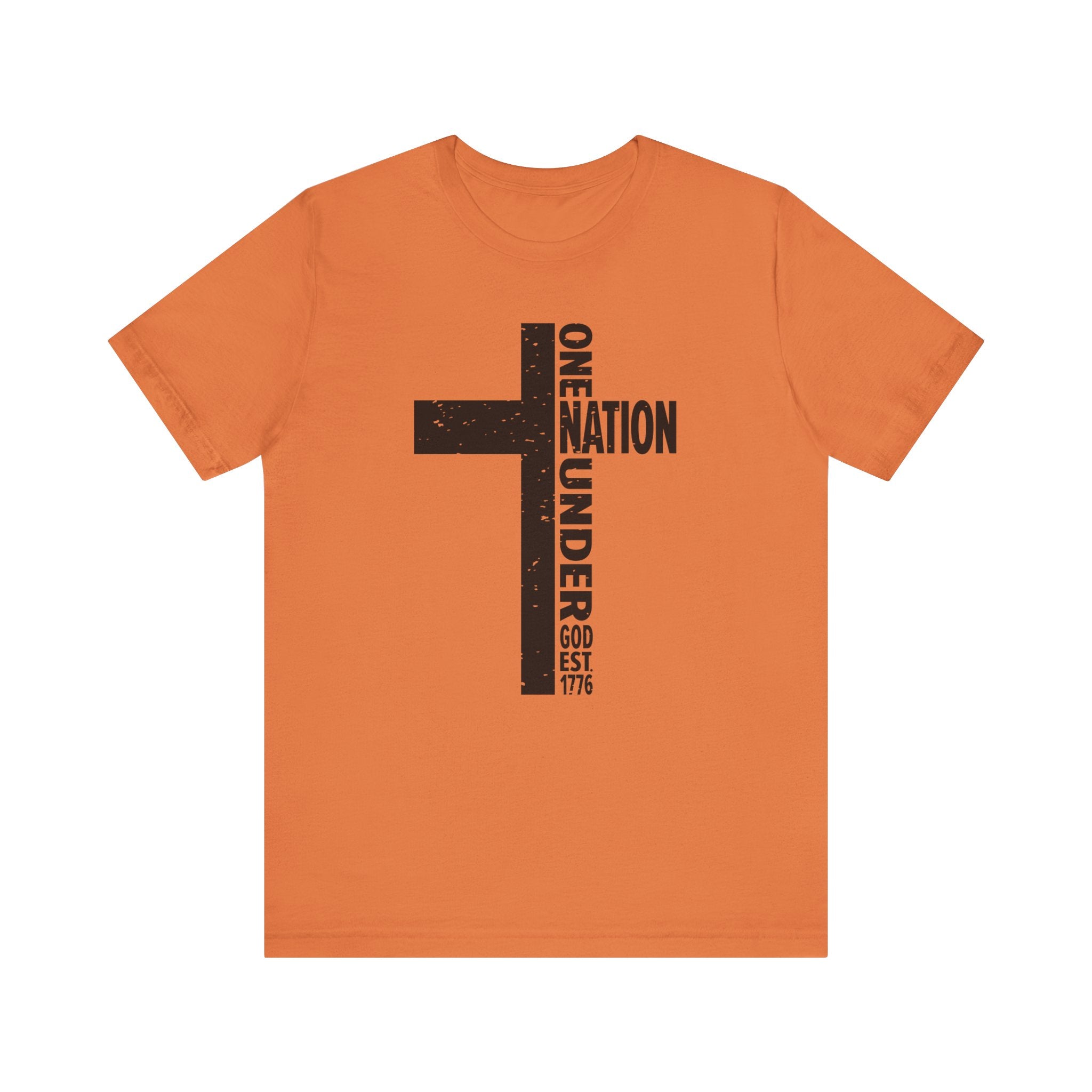 Men's Graphic T-shirt - " One Nation Under God" | T-Shirt by atgodanddesigns