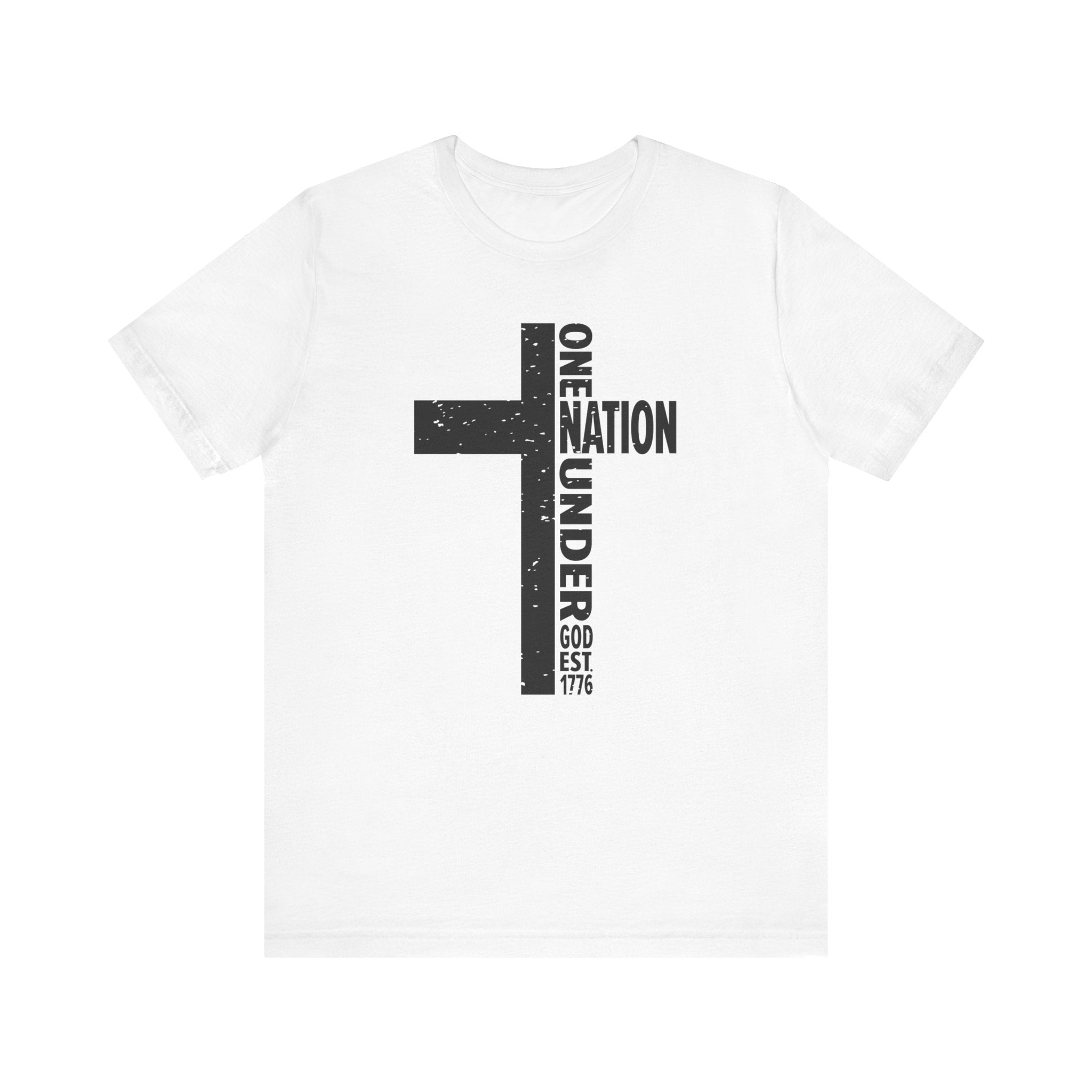 Men's Graphic T-shirt - " One Nation Under God" | T-Shirt by atgodanddesigns