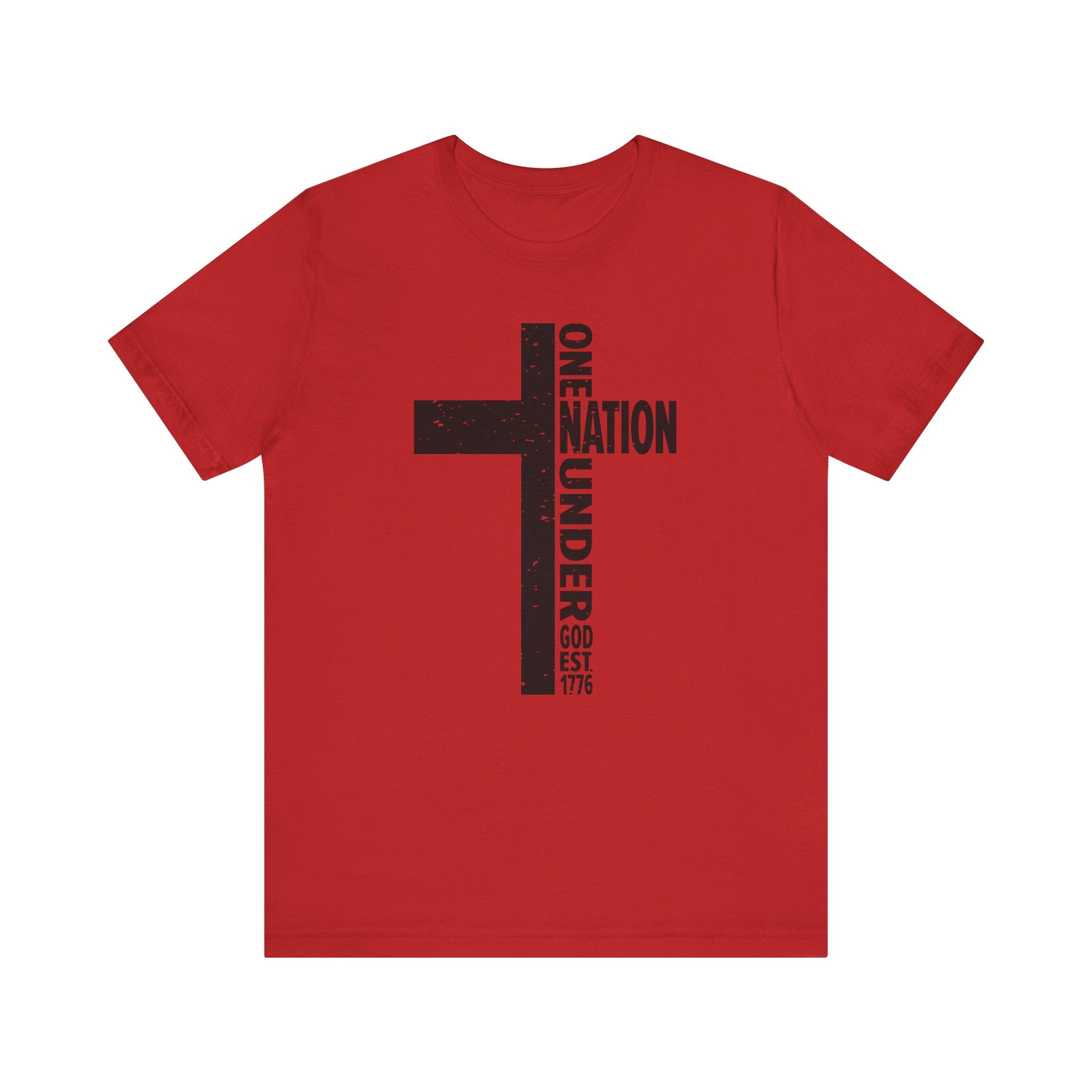 Men's Graphic T-shirt - " One Nation Under God" | T-Shirt by atgodanddesigns