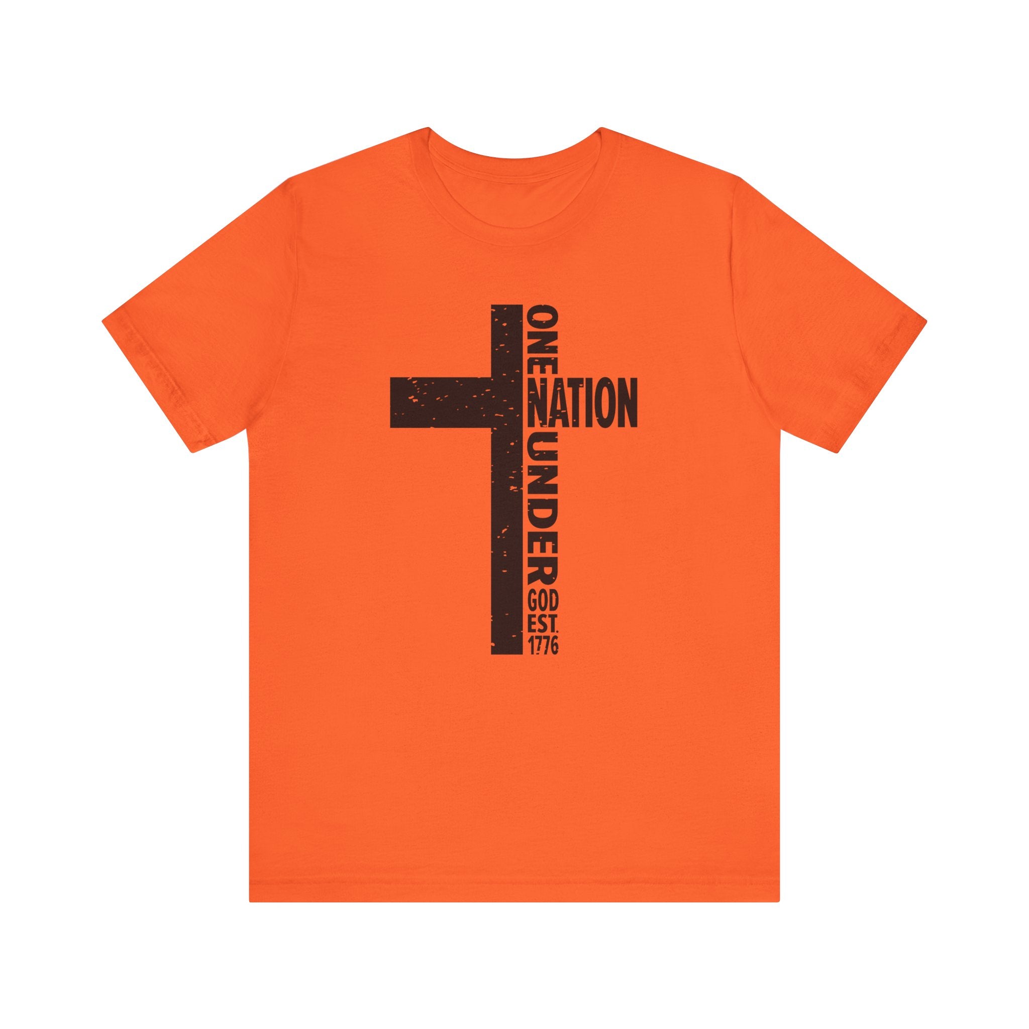 Men's Graphic T-shirt - " One Nation Under God" | T-Shirt by atgodanddesigns