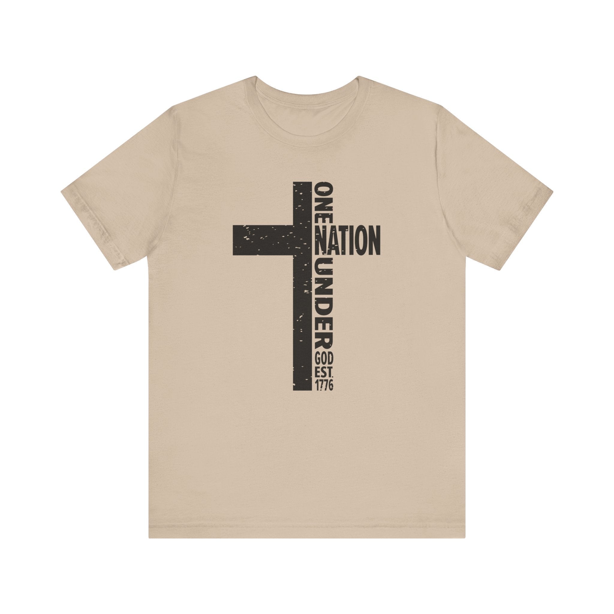 Men's Graphic T-shirt - " One Nation Under God" | T-Shirt by atgodanddesigns