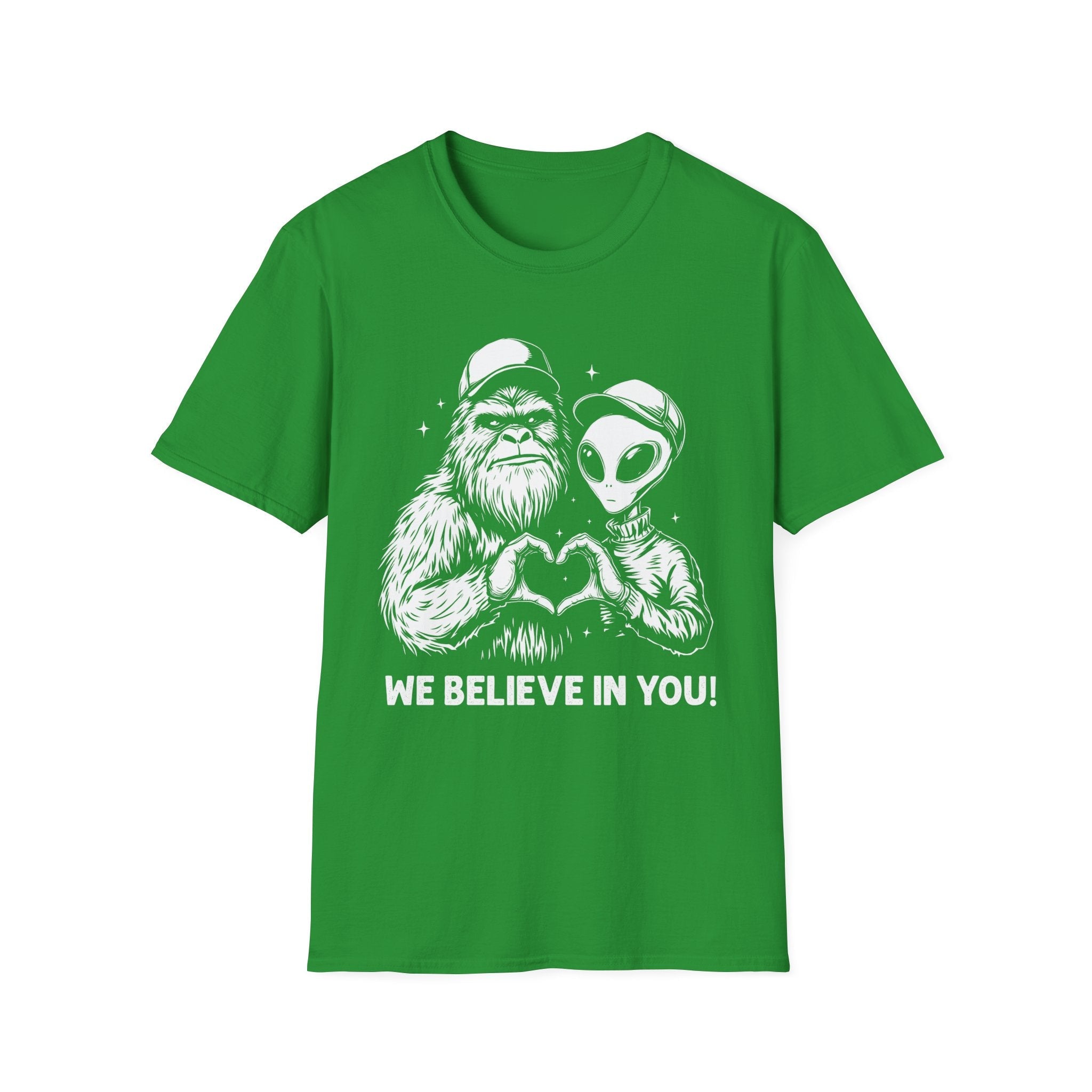 Men's Graphic T-Shirt - We Believe in You | T-Shirt by atgodanddesigns