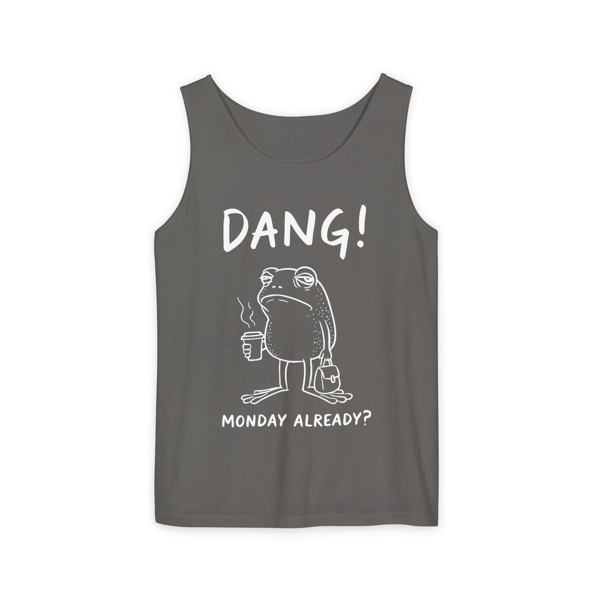 Men's Graphic Tank - Dang! Monday Already? | Tank Top by atgodanddesigns