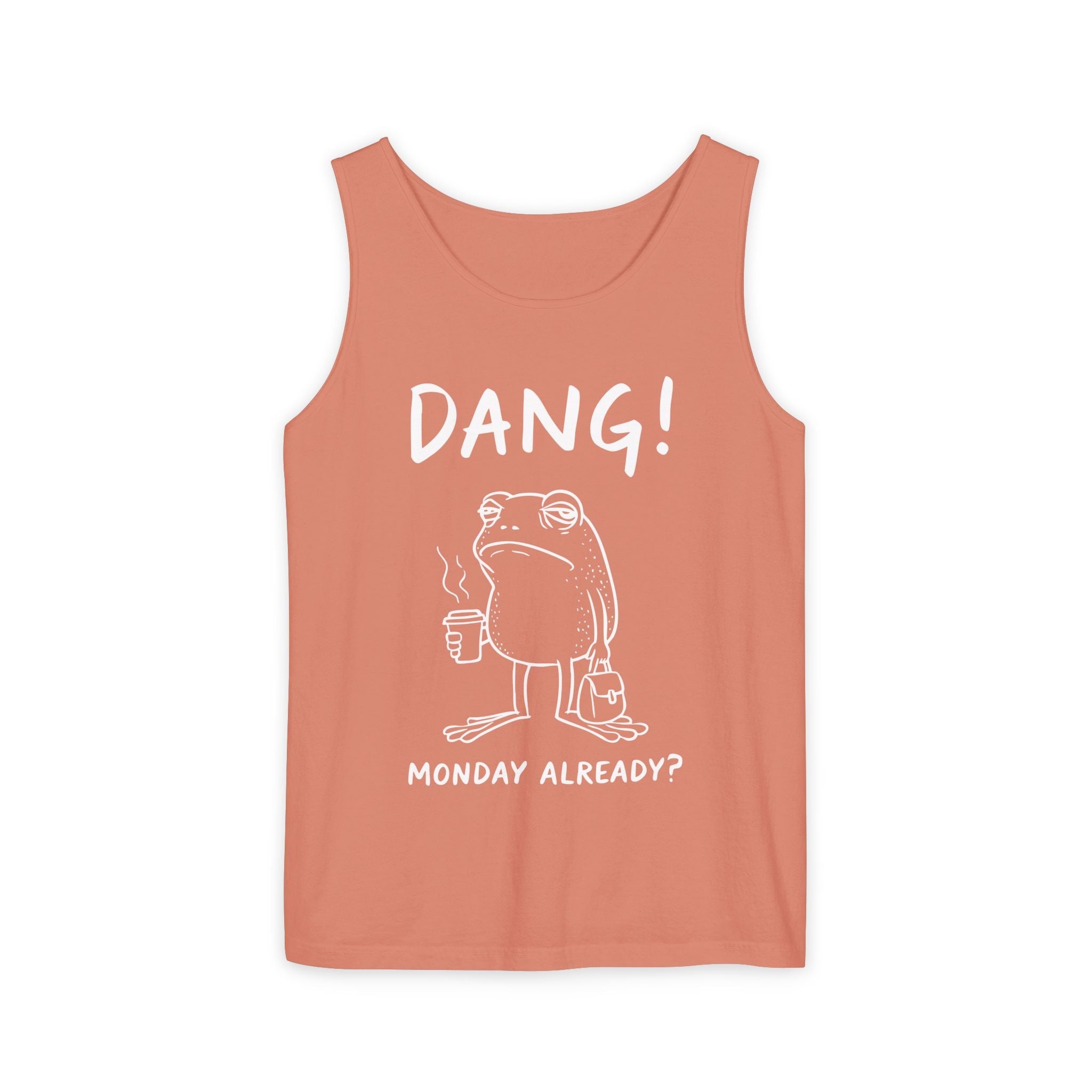 Men's Graphic Tank - Dang! Monday Already? | Tank Top by atgodanddesigns