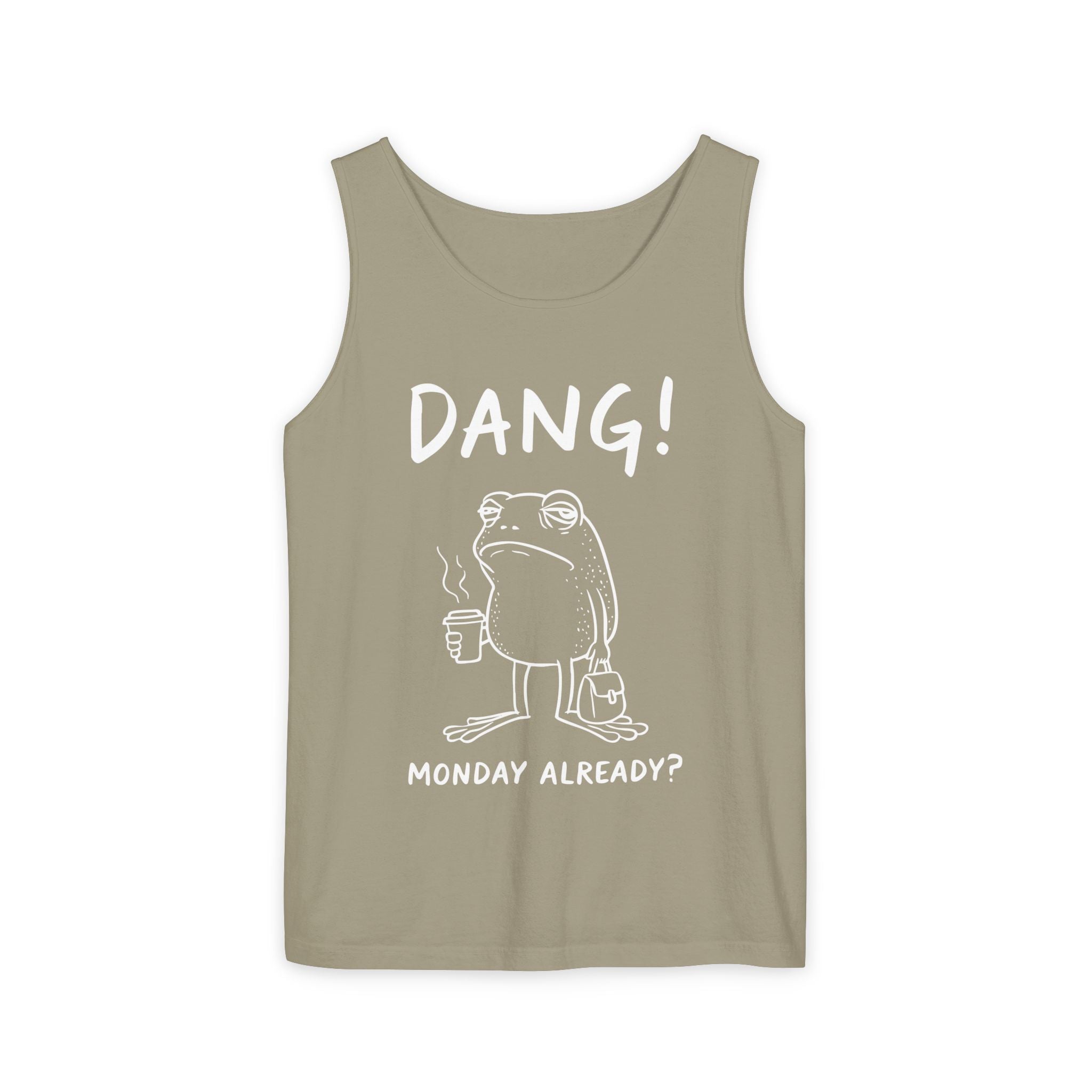 Men's Graphic Tank - Dang! Monday Already? | Tank Top by atgodanddesigns