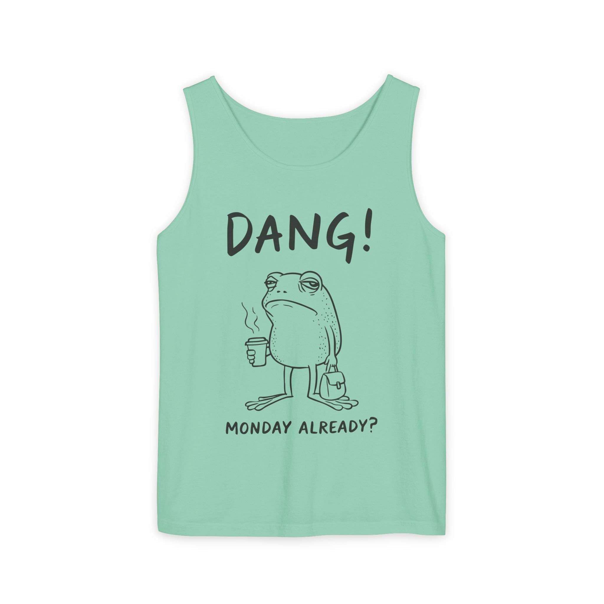 Men's Graphic Tank - Dang! Monday Already? | Tank Top by atgodanddesigns