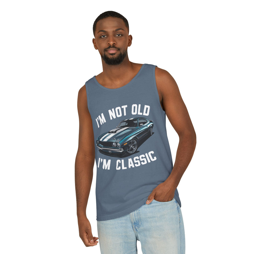 Men's Graphic Tank - I'm Not Old I'm A Classic | Tank Top by atgodanddesigns