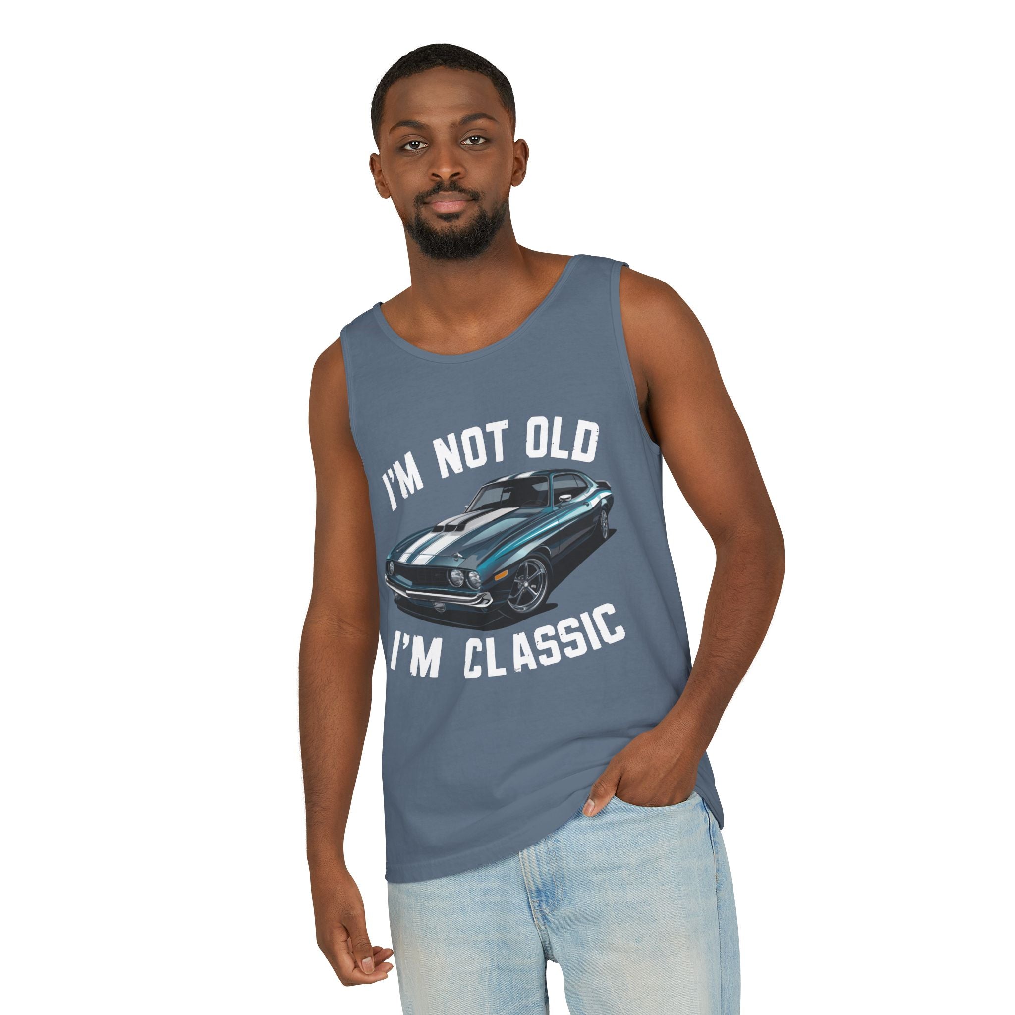 Men's Graphic Tank - I'm Not Old I'm A Classic | Tank Top by atgodanddesigns