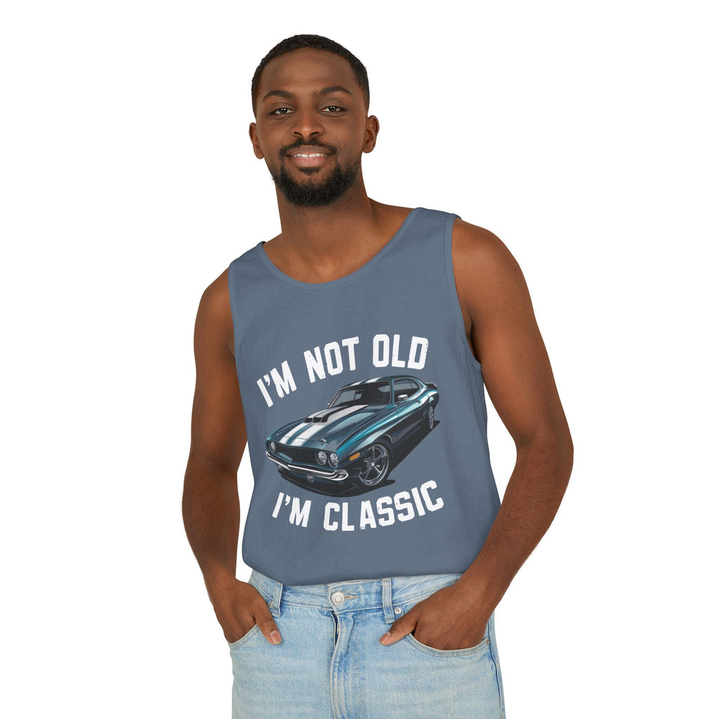 Men's Graphic Tank - I'm Not Old I'm A Classic | Tank Top by atgodanddesigns