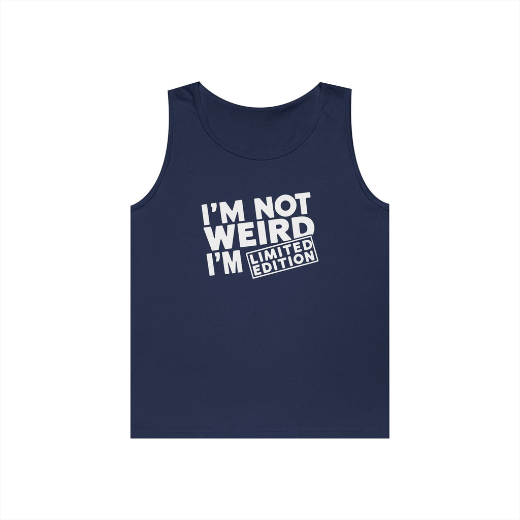 Men's Graphic Tank - I'm Not Weird I'm Limited Edition | Tank Top by atgodanddesigns