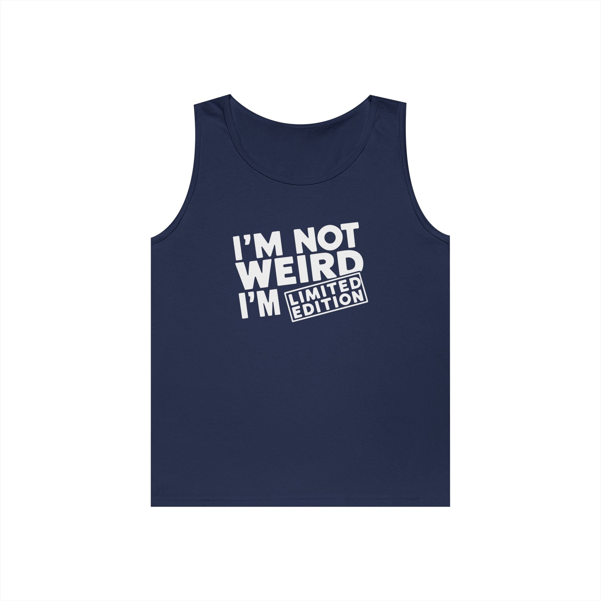 Men's Graphic Tank - I'm Not Weird I'm Limited Edition | Tank Top by atgodanddesigns