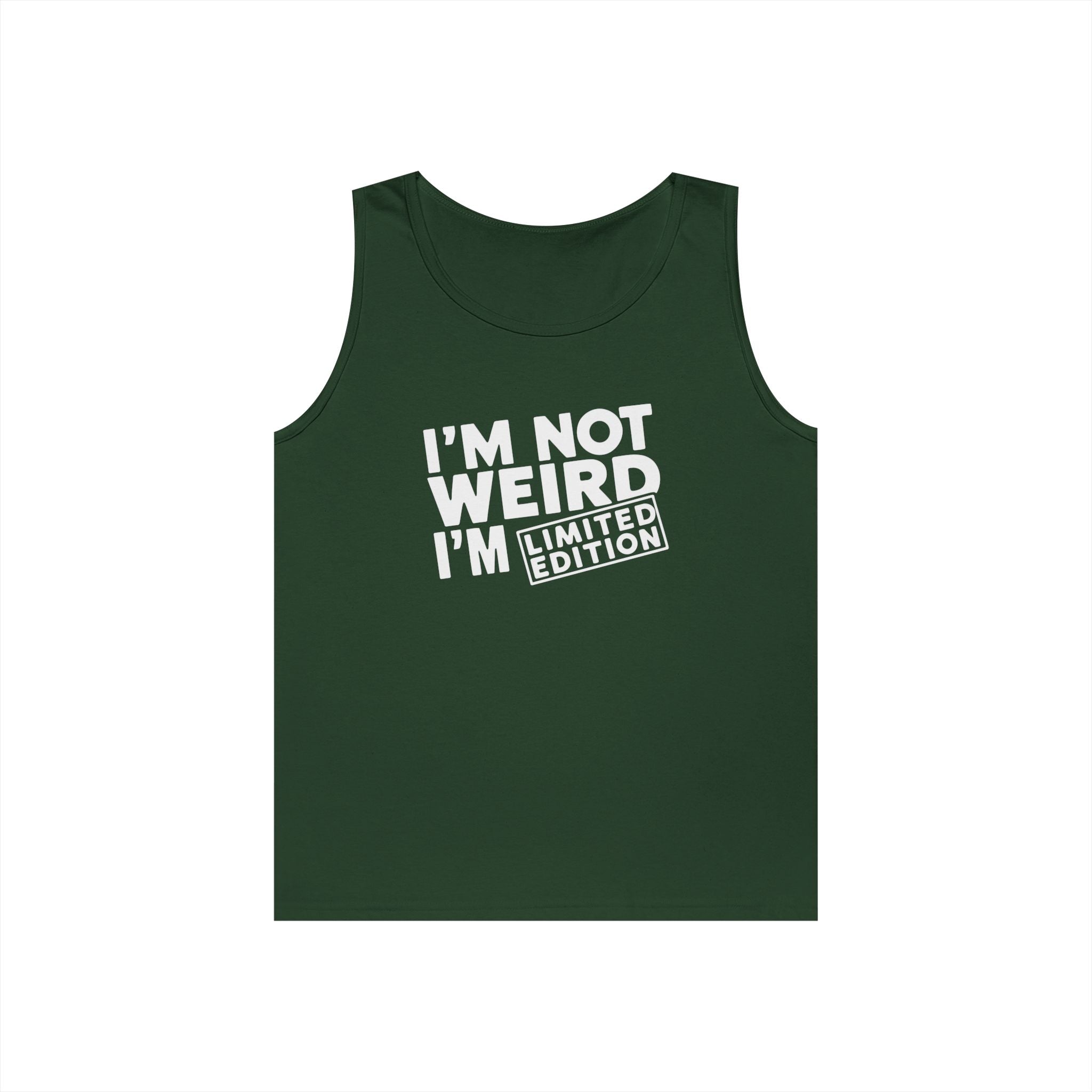 Men's Graphic Tank - I'm Not Weird I'm Limited Edition | Tank Top by atgodanddesigns