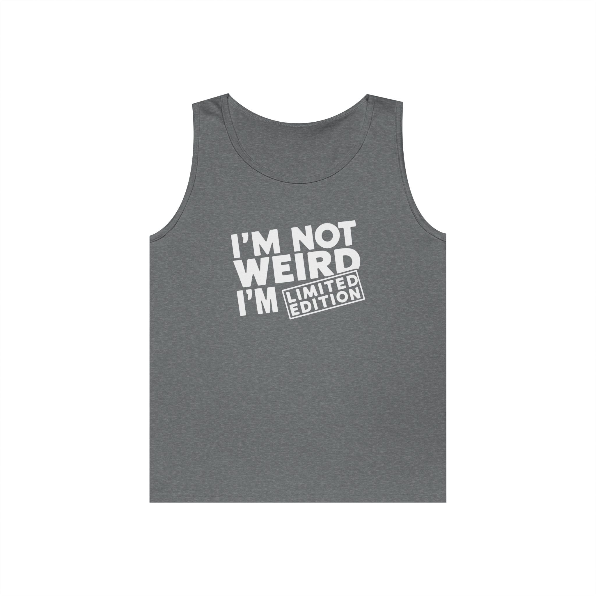 Men's Graphic Tank - I'm Not Weird I'm Limited Edition | Tank Top by atgodanddesigns