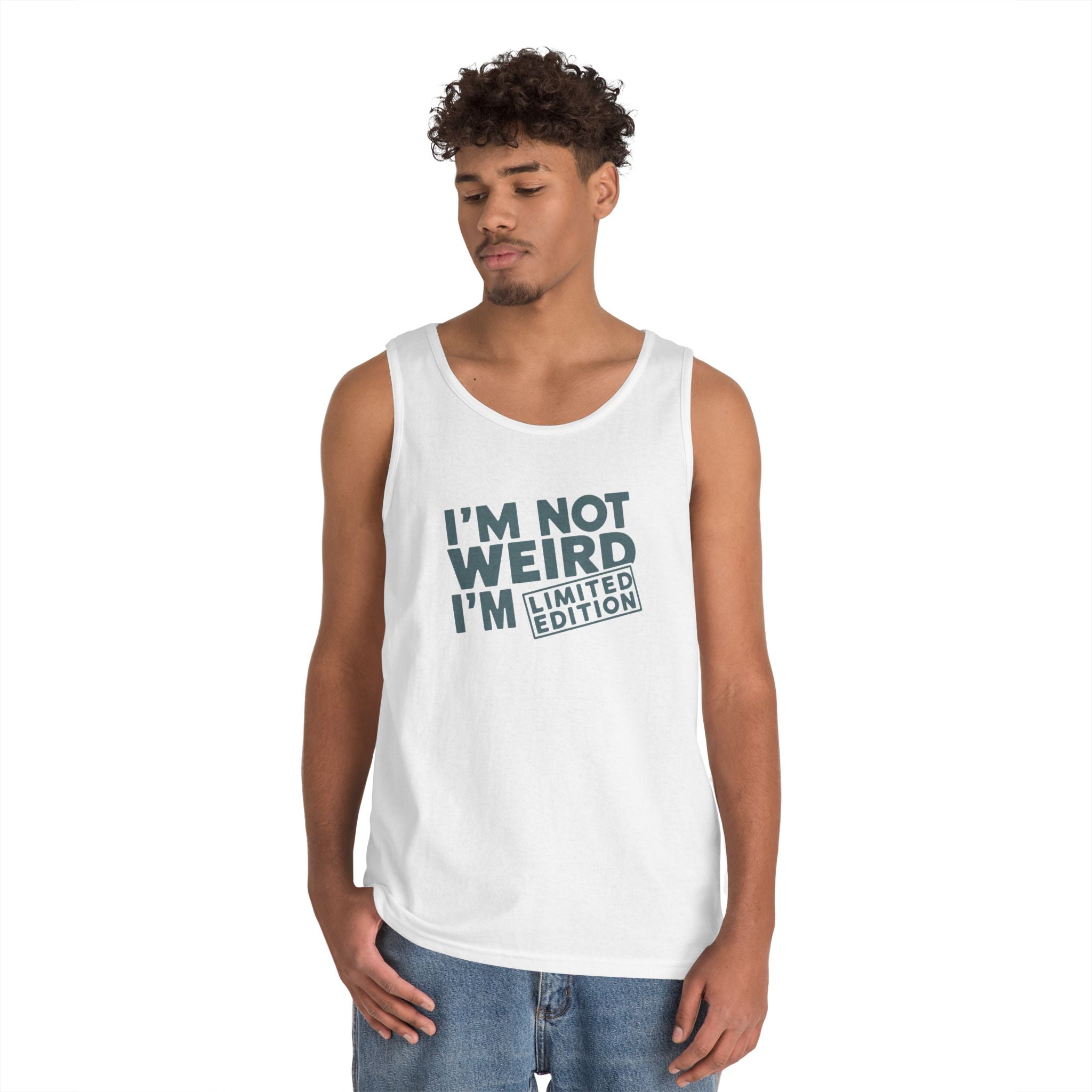 Men's Graphic Tank - I'm Not Weird I'm Limited Edition | Tank Top by atgodanddesigns