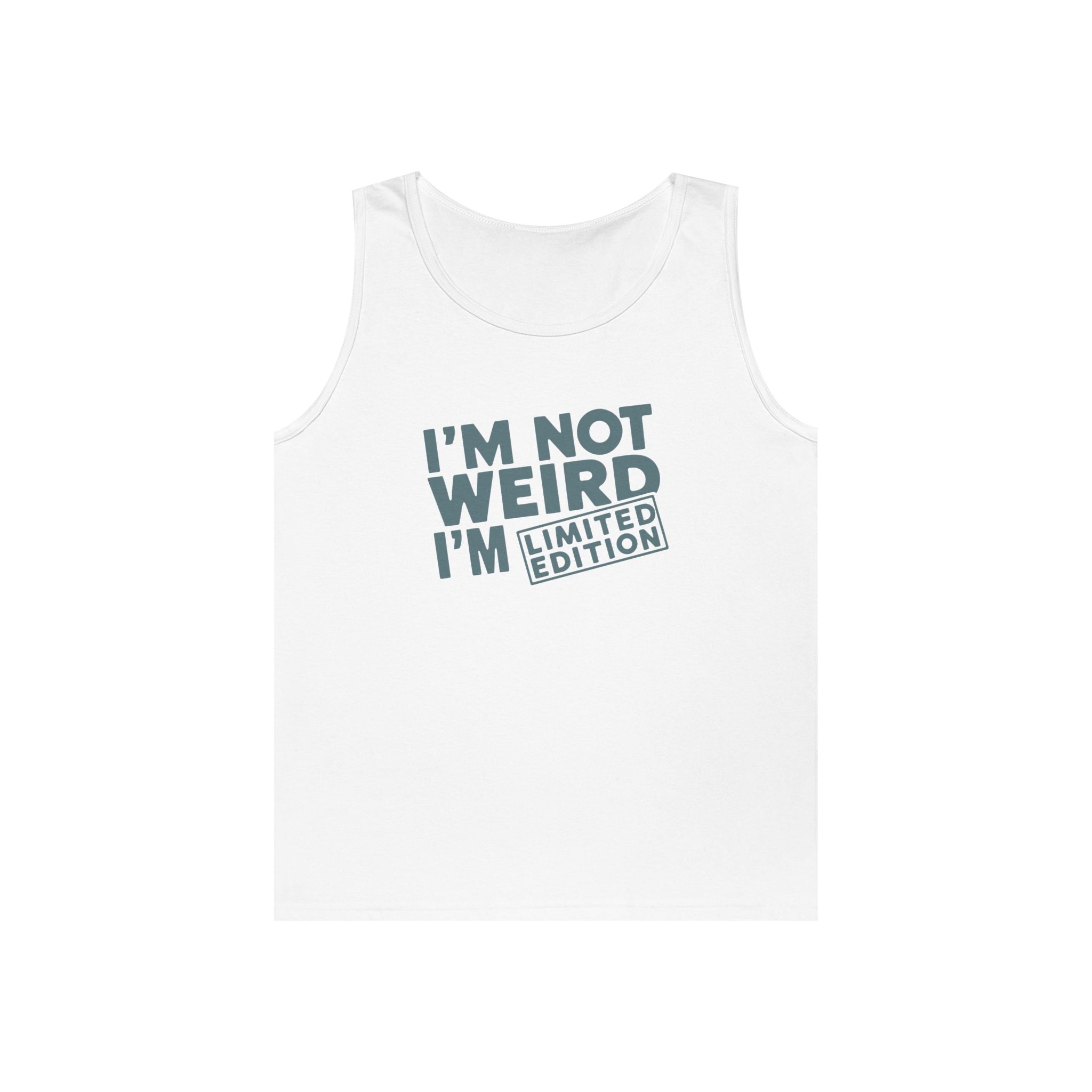 Men's Graphic Tank - I'm Not Weird I'm Limited Edition | Tank Top by atgodanddesigns