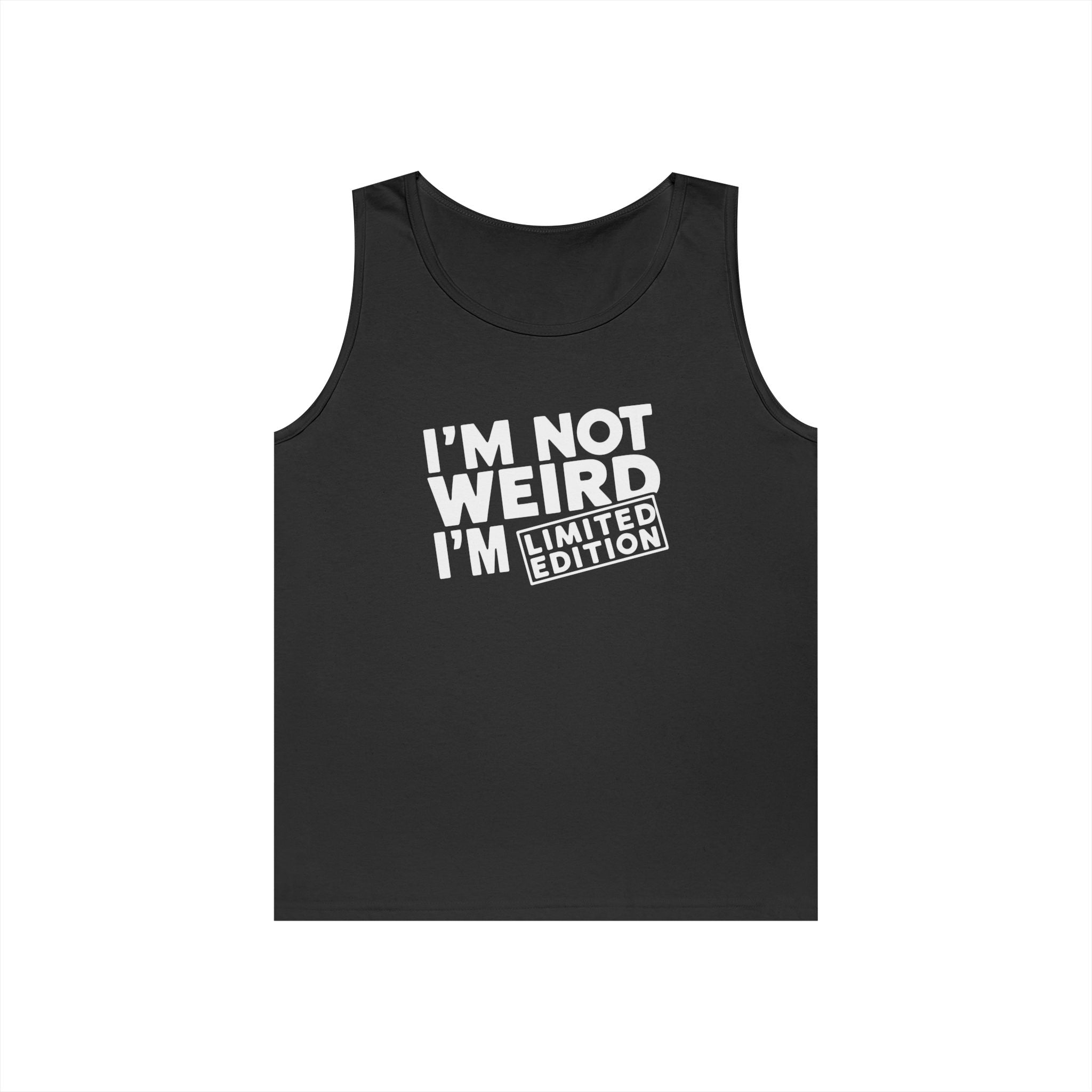 Men's Graphic Tank - I'm Not Weird I'm Limited Edition | Tank Top by atgodanddesigns
