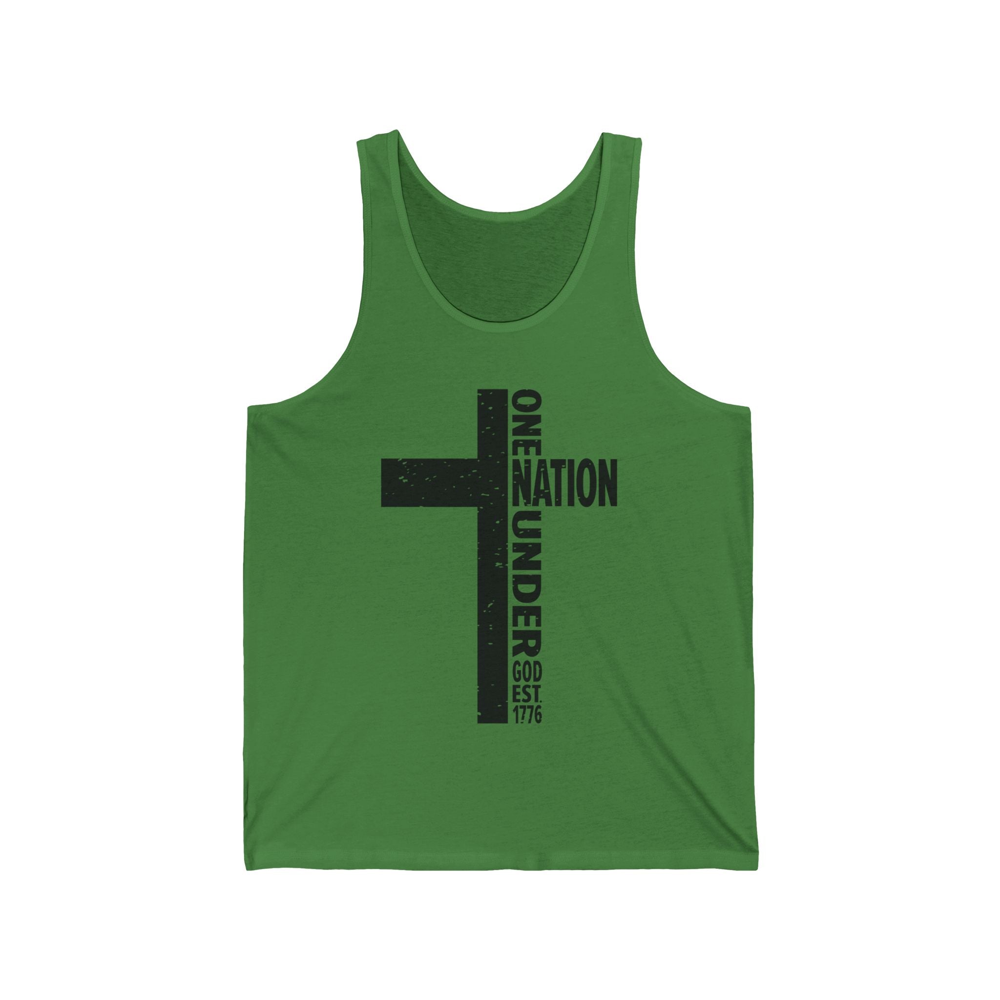 Men's Graphic Tank - " One Nation Under God" | Tank Top by atgodanddesigns