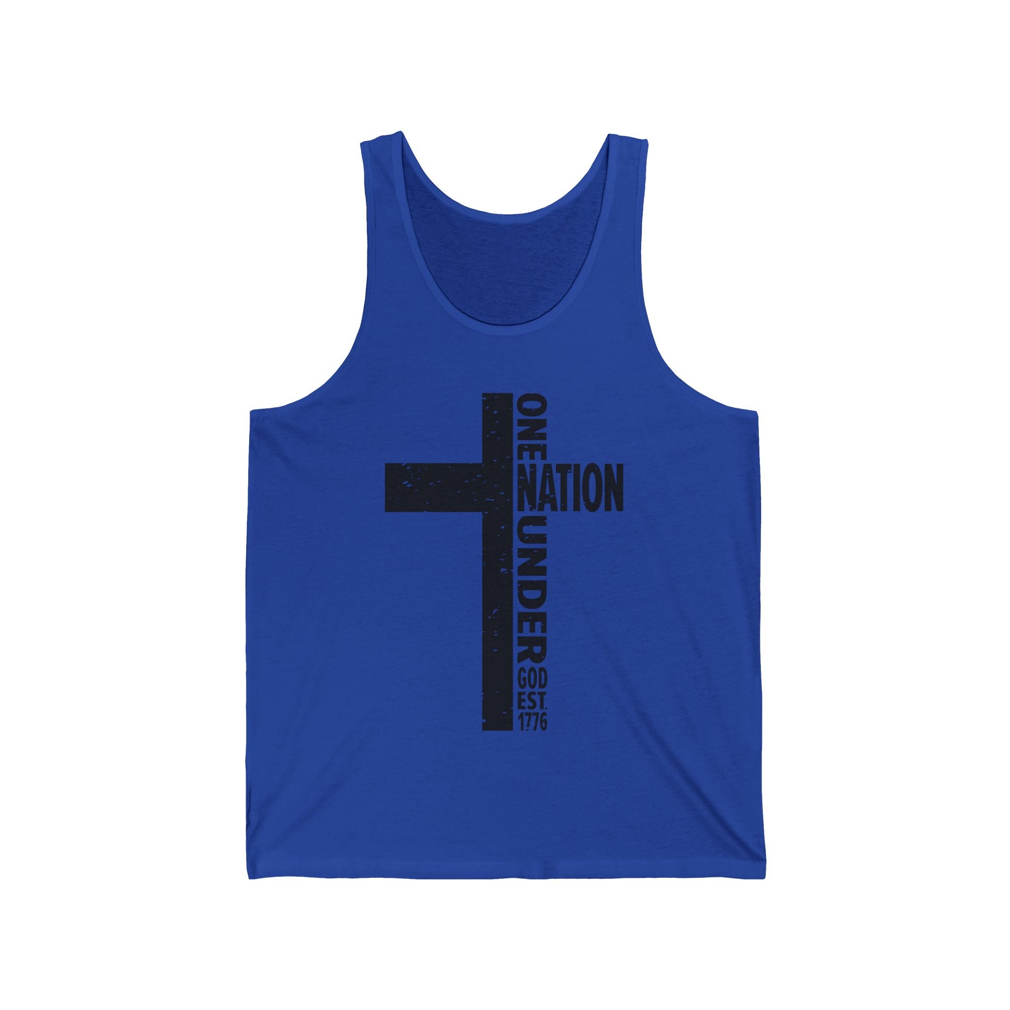 Men's Graphic Tank - " One Nation Under God" | Tank Top by atgodanddesigns