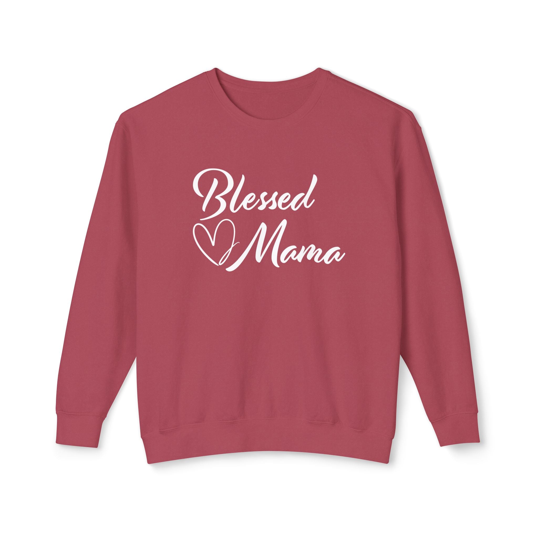 Mom Comfort Colors Sweater - Blessed Mom | Sweatshirt by atgodanddesigns