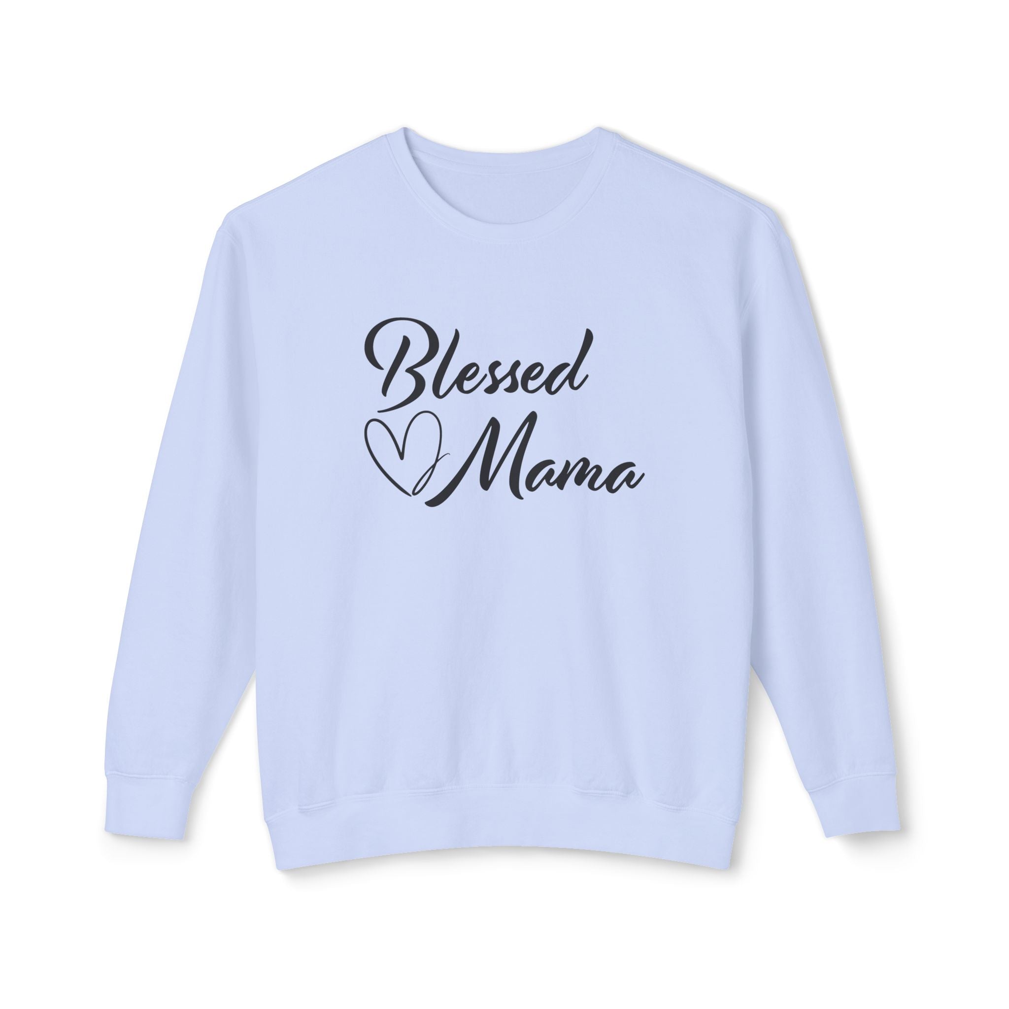 Mom Comfort Colors Sweater - Blessed Mom | Sweatshirt by atgodanddesigns