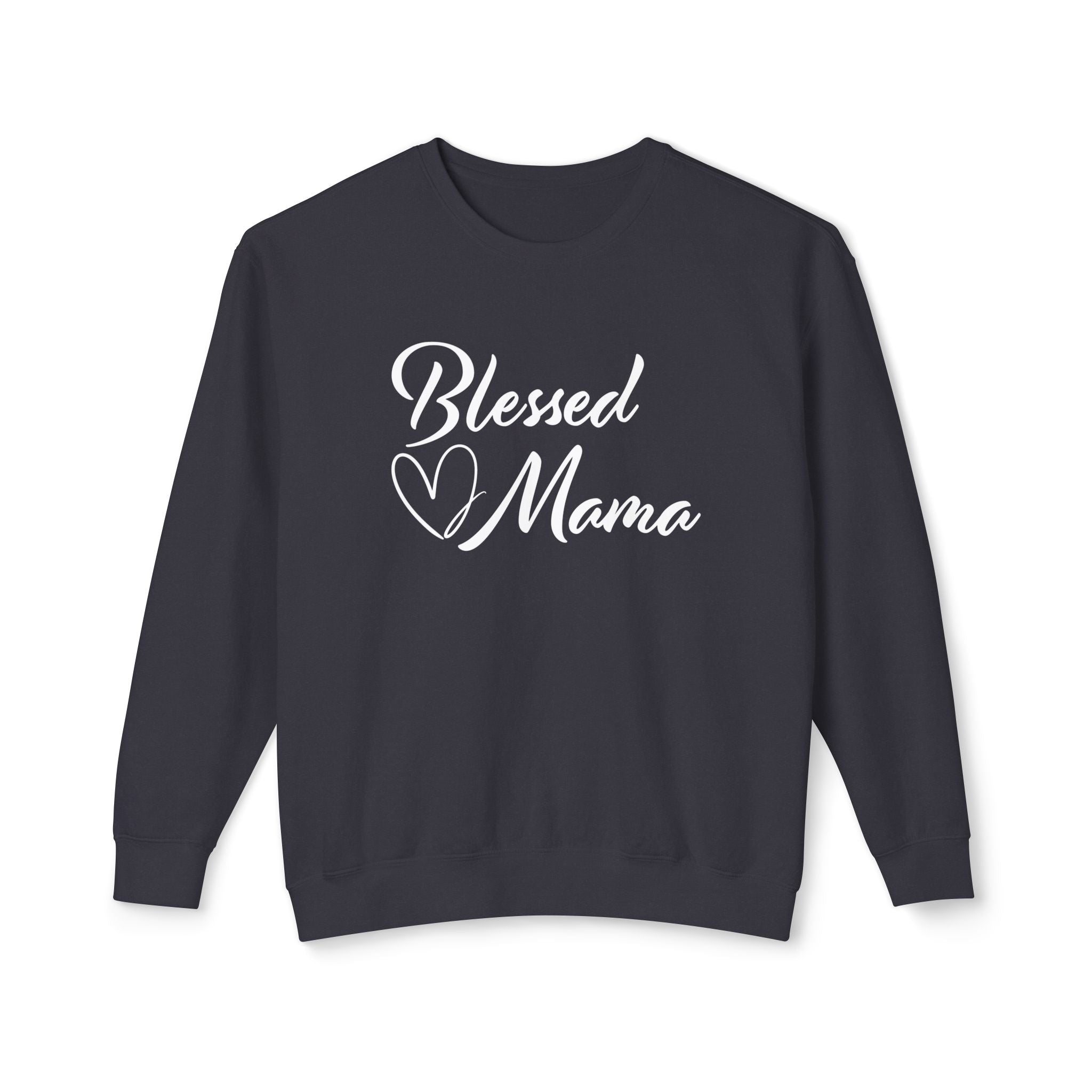 Mom Comfort Colors Sweater - Blessed Mom | Sweatshirt by atgodanddesigns