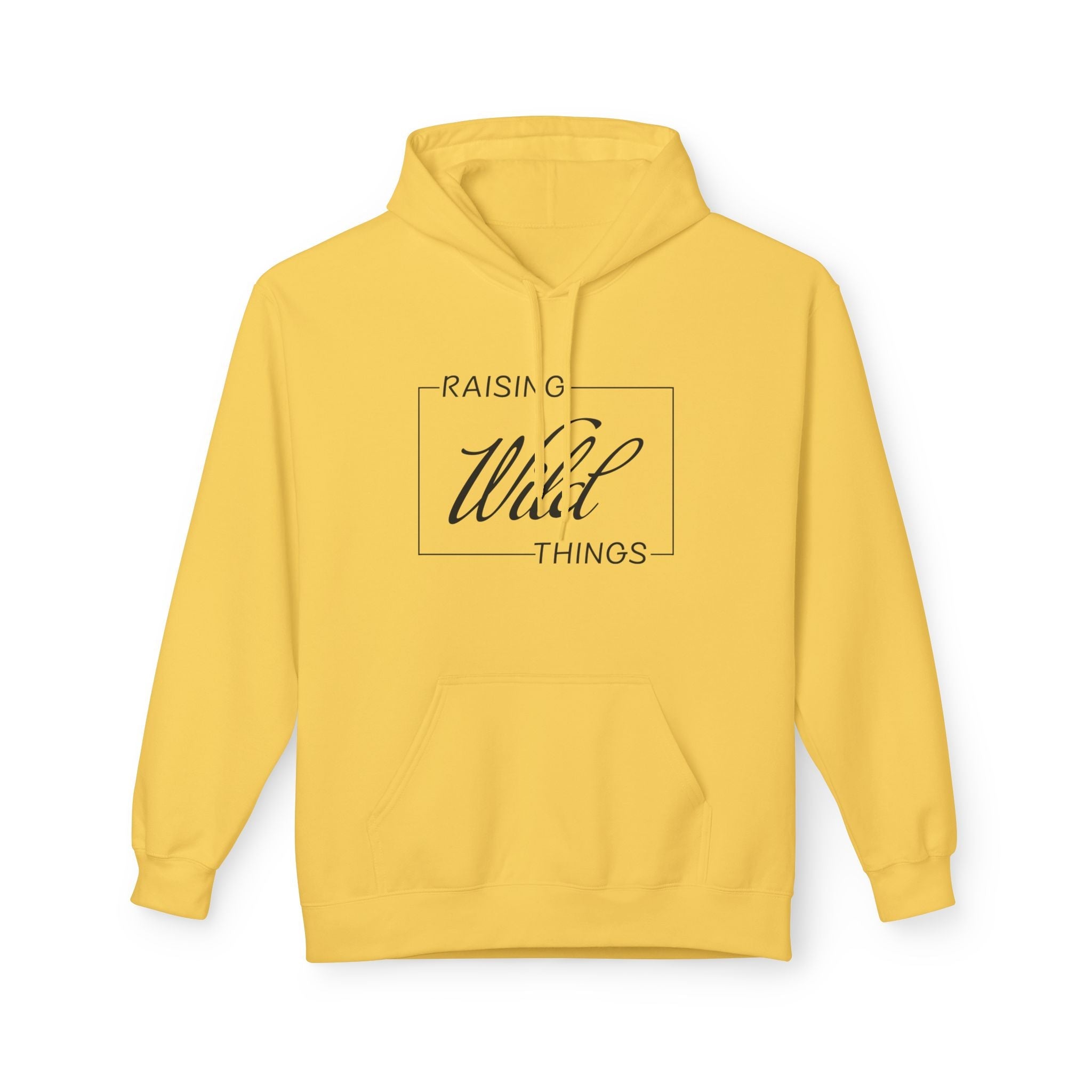 Mom Fleece Hoodie - Raising Wild Things | Hoodie by atgodanddesigns