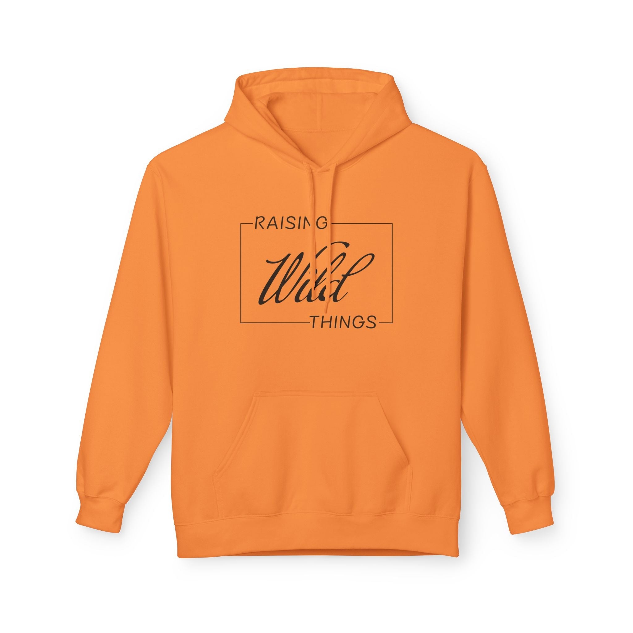 Mom Fleece Hoodie - Raising Wild Things | Hoodie by atgodanddesigns