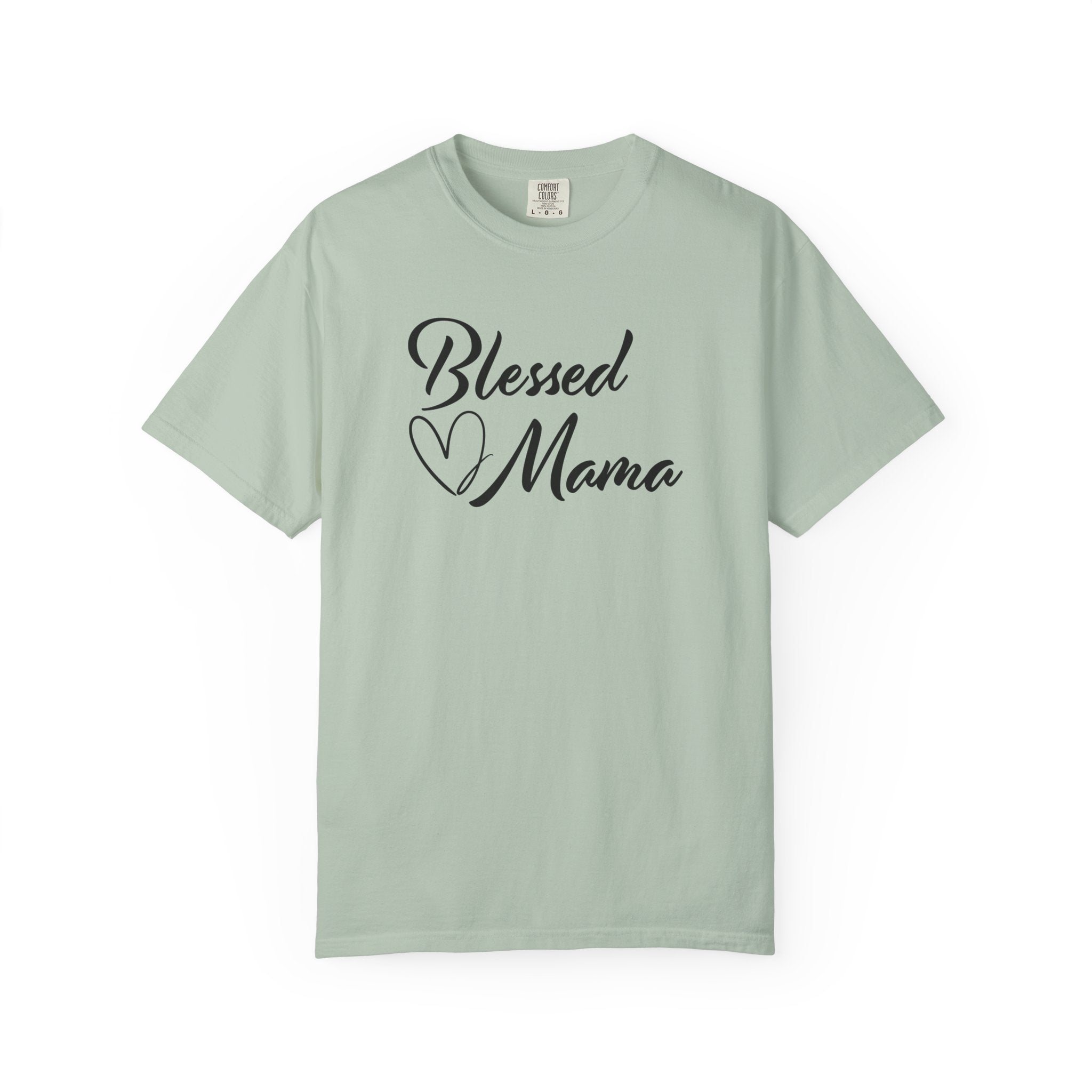 Mom Graphic T-Shirt - Blessed Mama | T-Shirt by atgodanddesigns