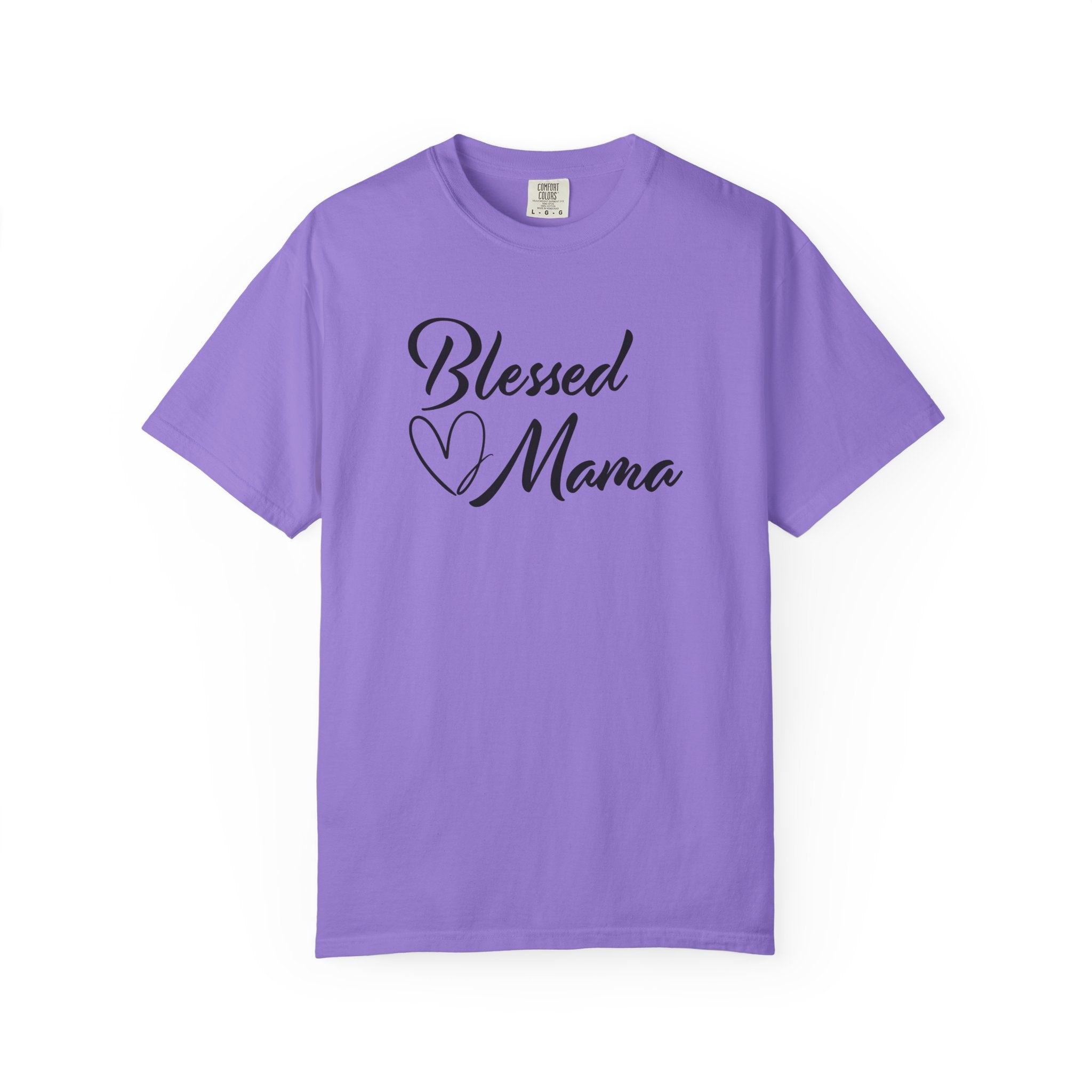 Mom Graphic T-Shirt - Blessed Mama | T-Shirt by atgodanddesigns