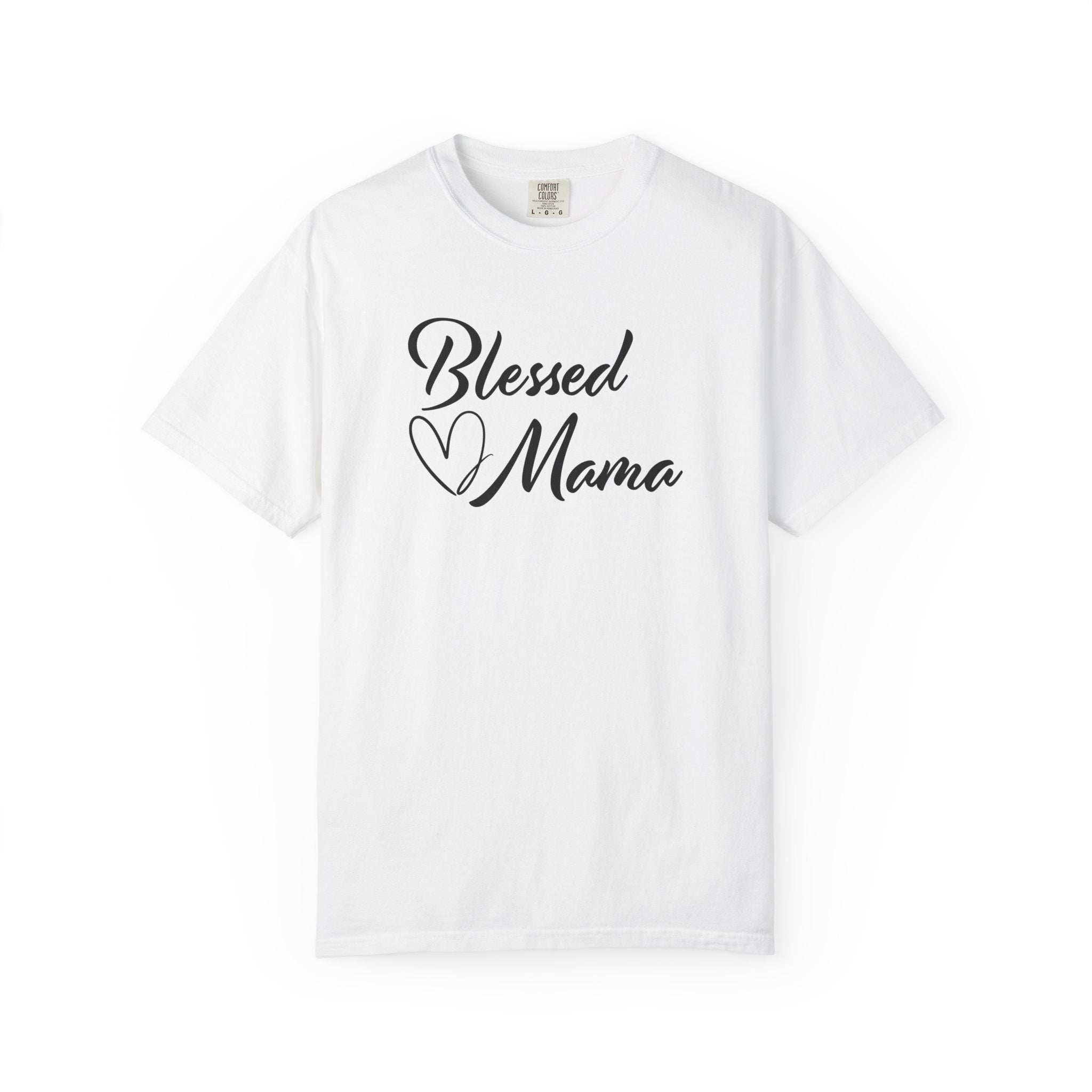 Mom Graphic T-Shirt - Blessed Mama | T-Shirt by atgodanddesigns