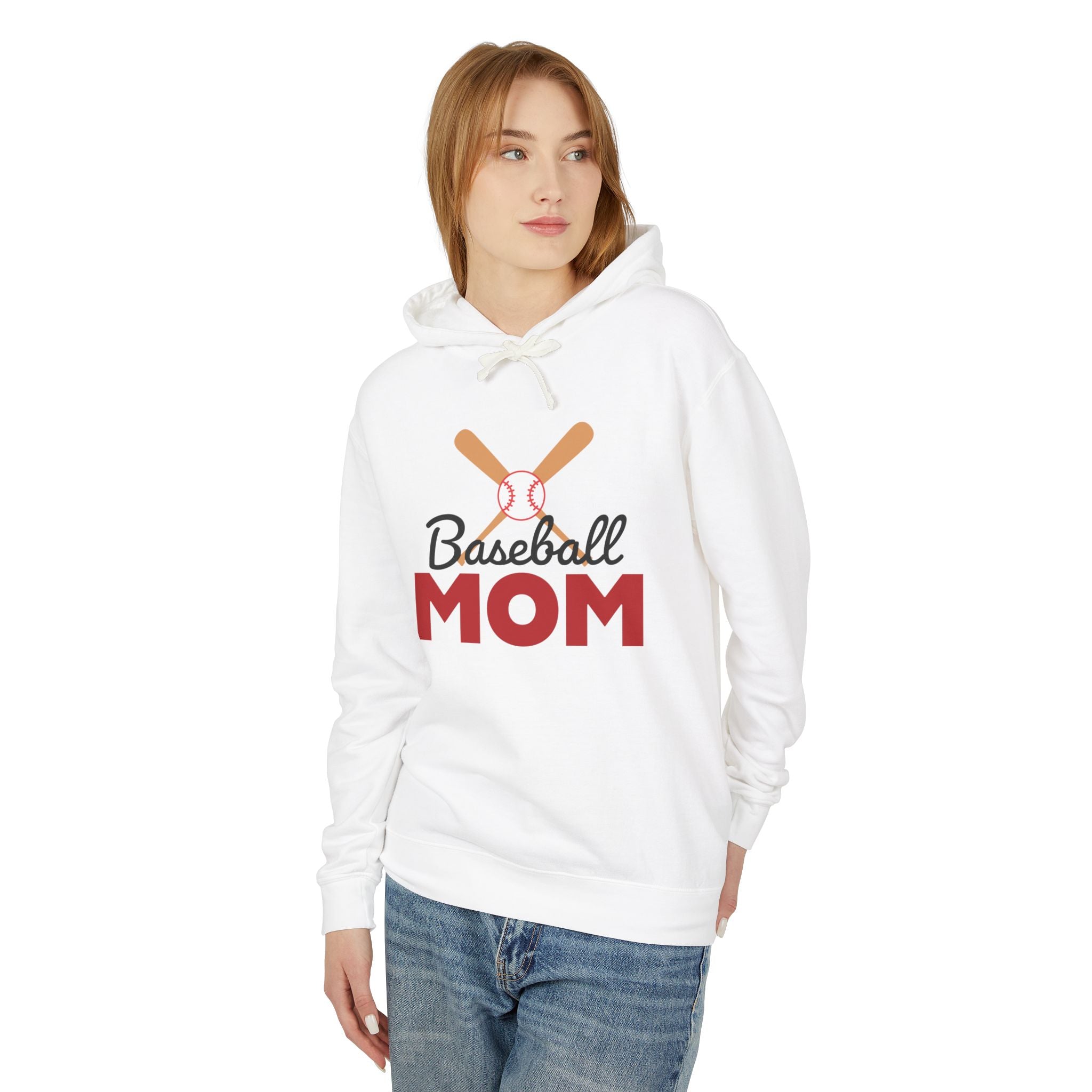 Mom Hooded Sweatshirt - Baseball Mom | Hoodie by atgodanddesigns