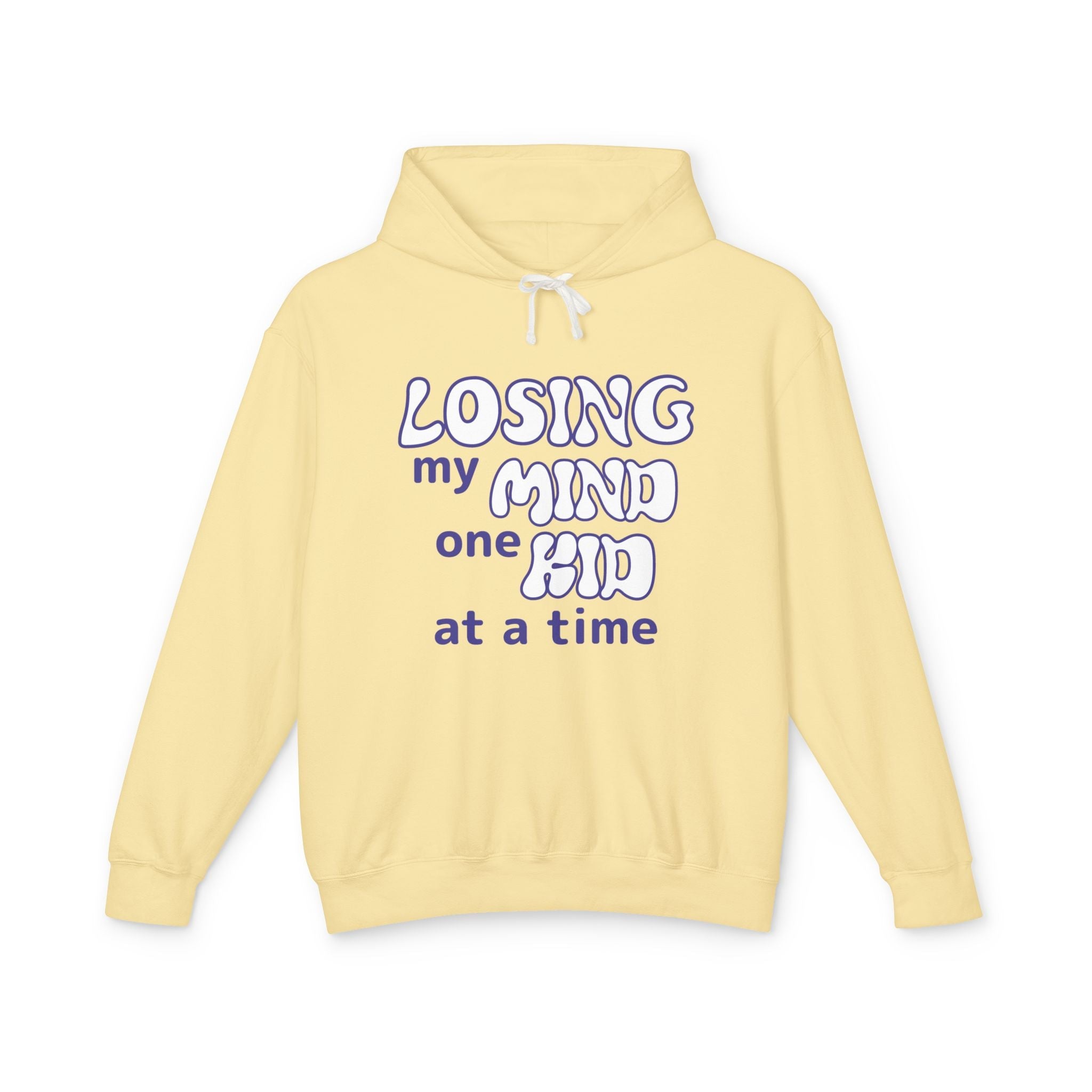 Mom Hooded Sweatshirt - Losing My Mind One Kid At A Time | Hoodie by atgodanddesigns