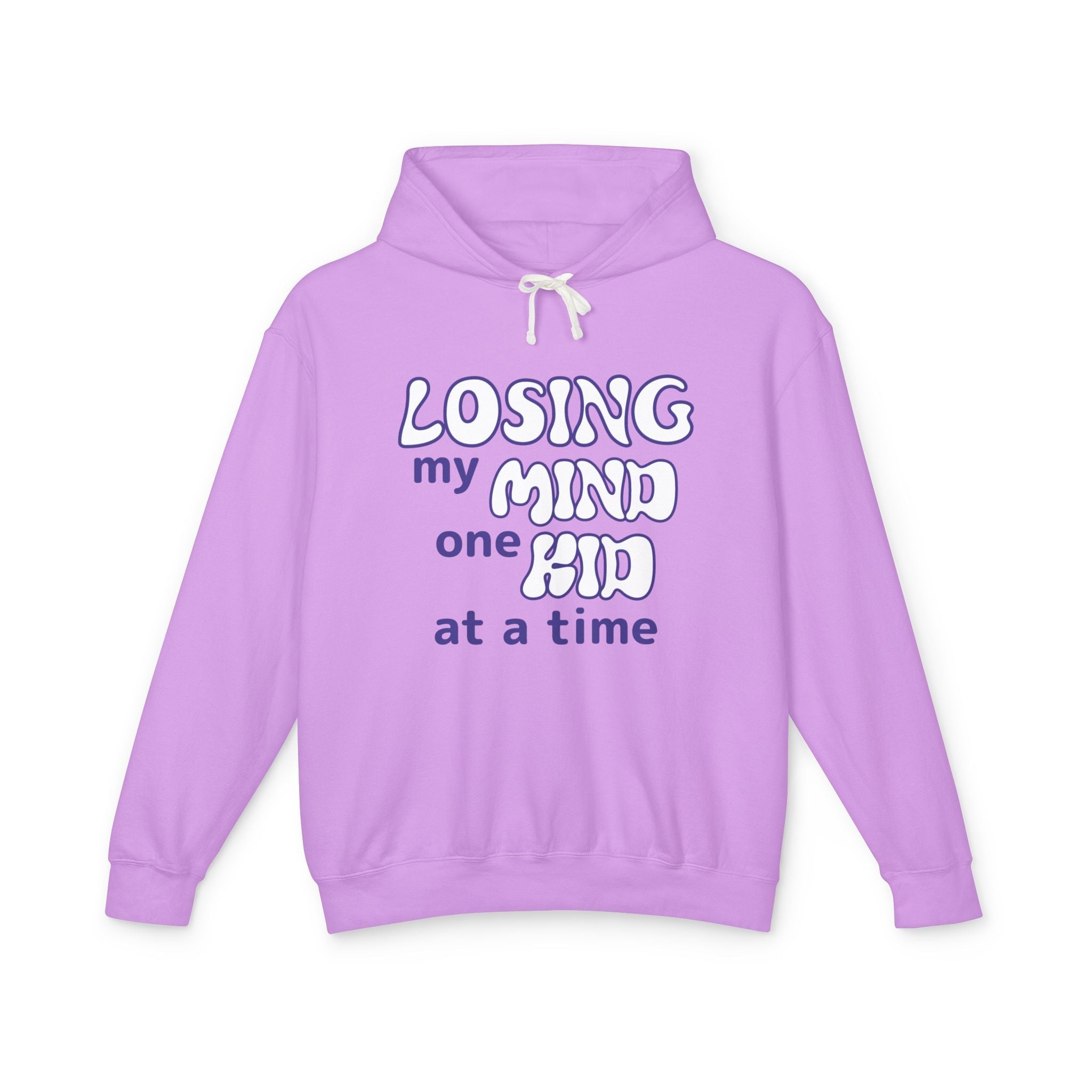 Mom Hooded Sweatshirt - Losing My Mind One Kid At A Time | Hoodie by atgodanddesigns