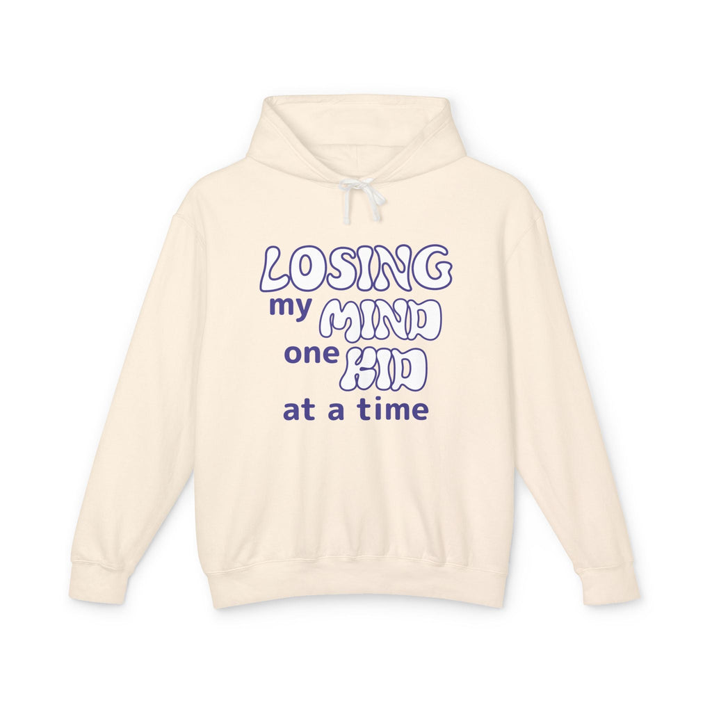 Mom Hooded Sweatshirt - Losing My Mind One Kid At A Time | Hoodie by atgodanddesigns