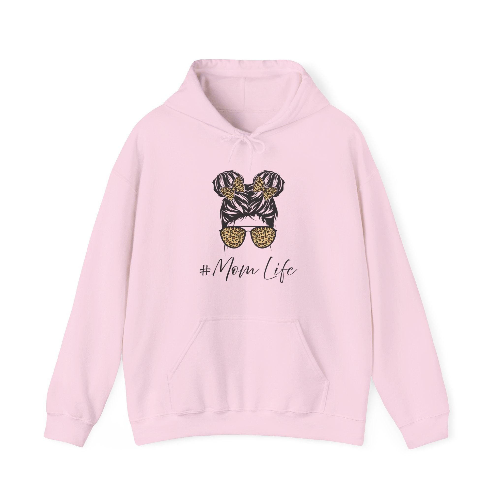 Mom Hooded Sweatshirt - Mom Life | Hoodie by atgodanddesigns