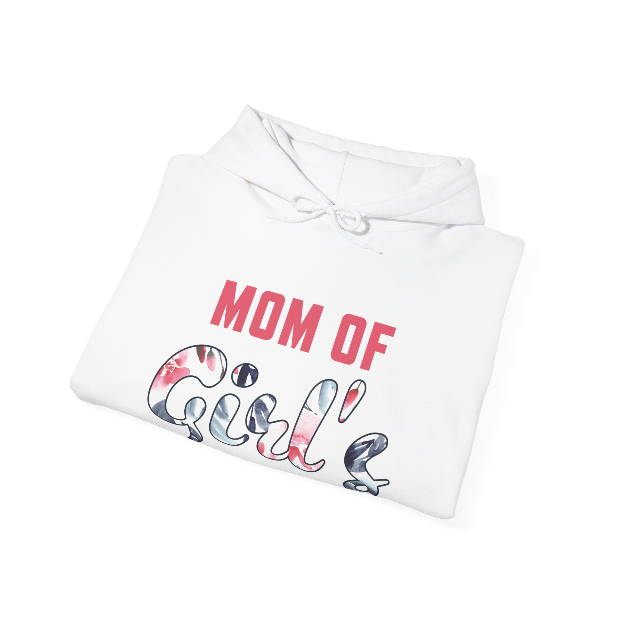 Mom Hooded Sweatshirt - Mom Of Girls | Hoodie by atgodanddesigns