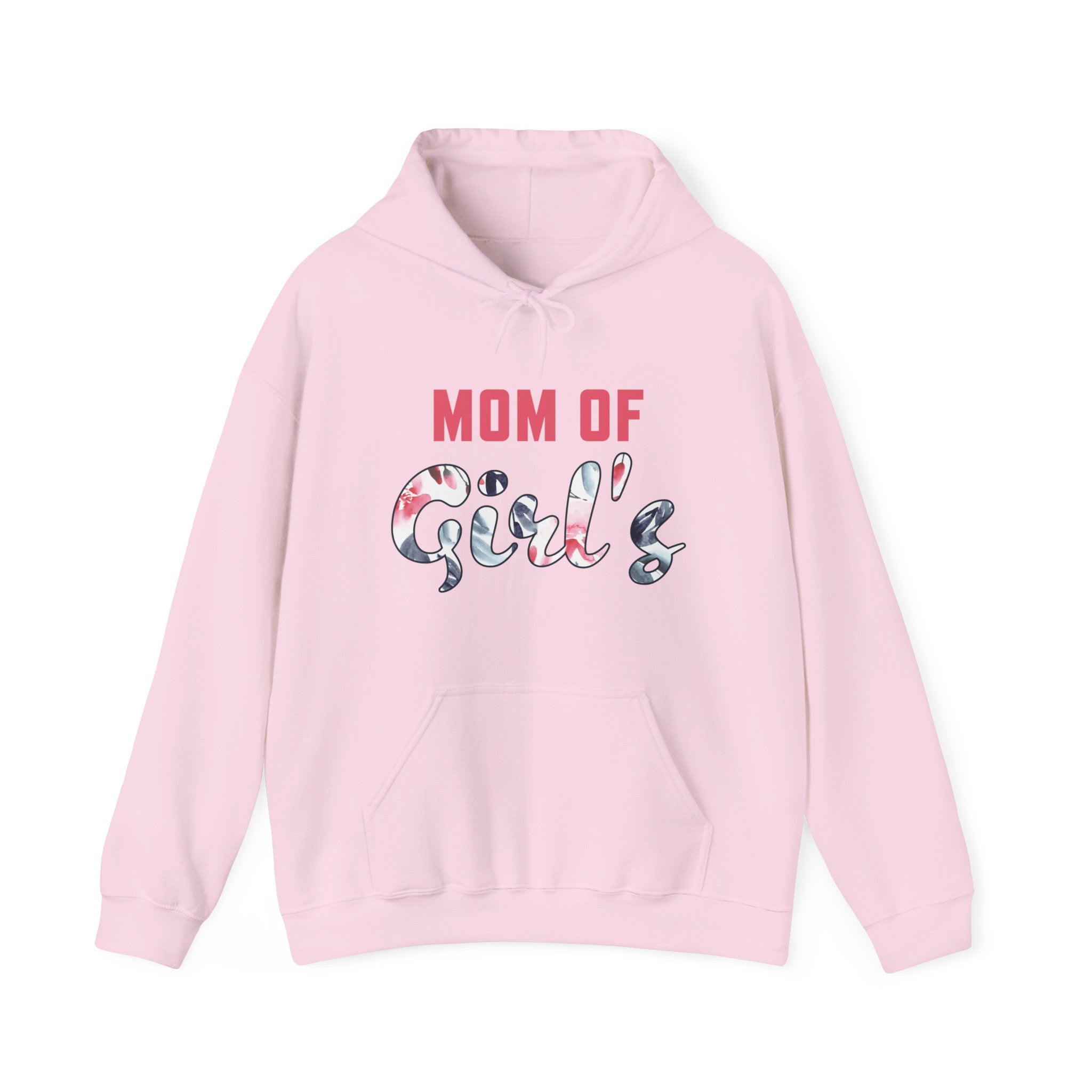 Mom Hooded Sweatshirt - Mom Of Girls | Hoodie by atgodanddesigns