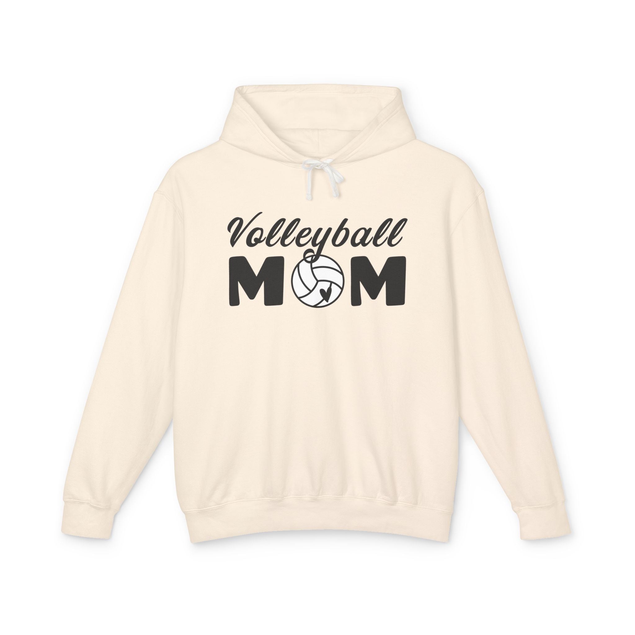 Mom Hooded Sweatshirt - Volleyball Mom | Hoodie by atgodanddesigns